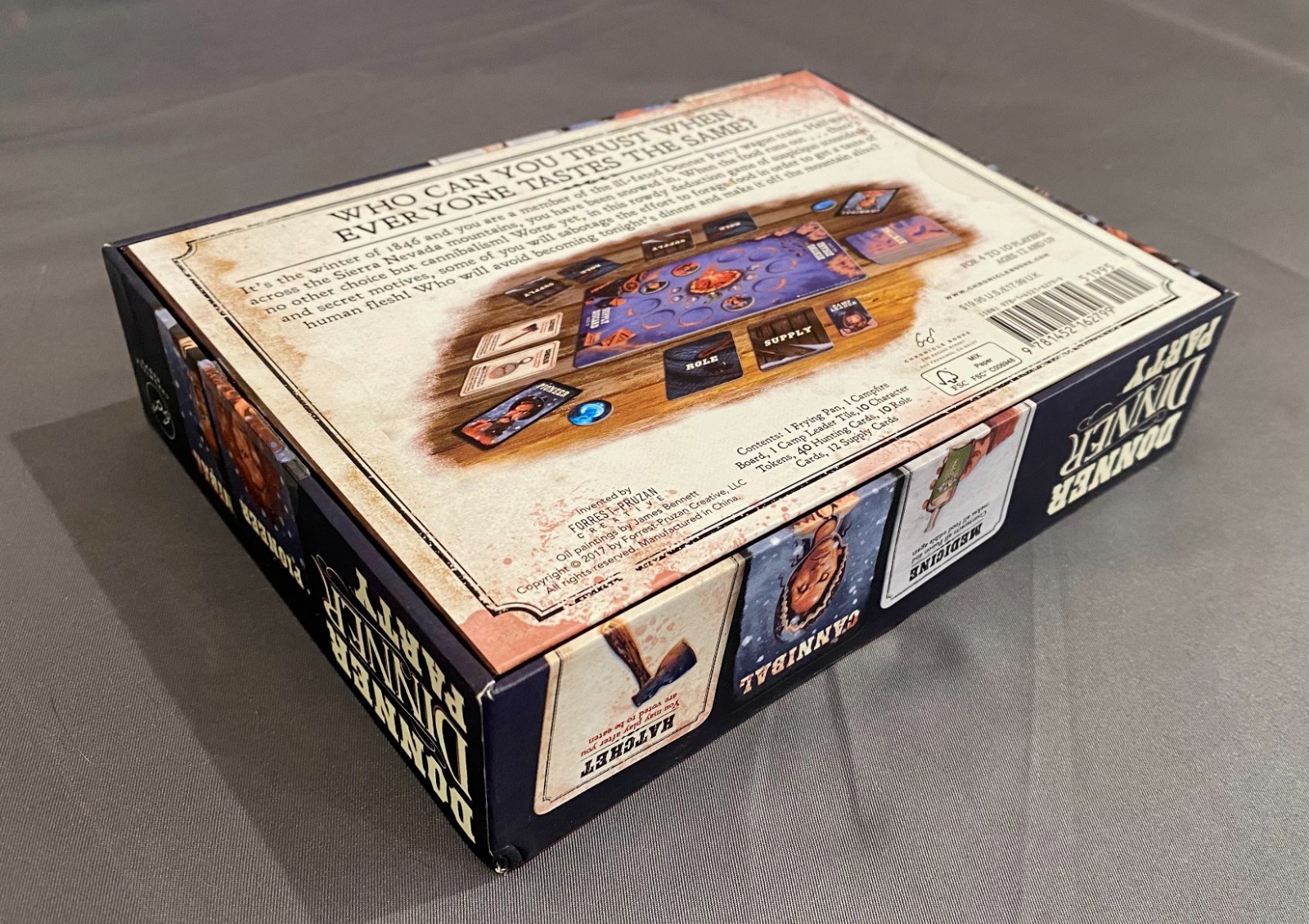 Donner Dinner Party: a Rowdy Game of Frontier Cannibalism