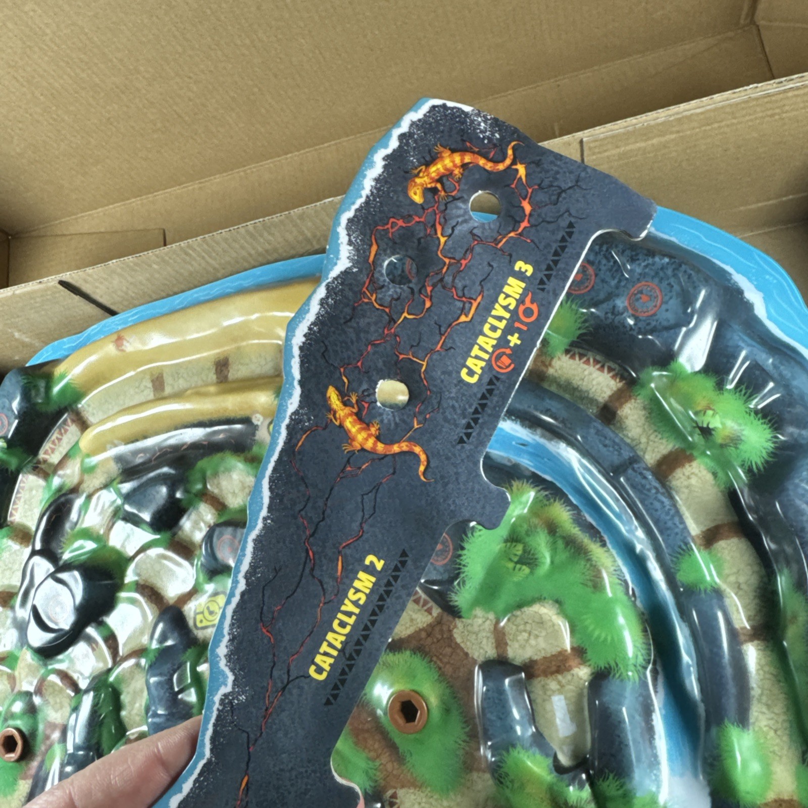 Fireball Island The Curse of Vul-Kar Restoration Games 2018 Board Game !!READ!!
