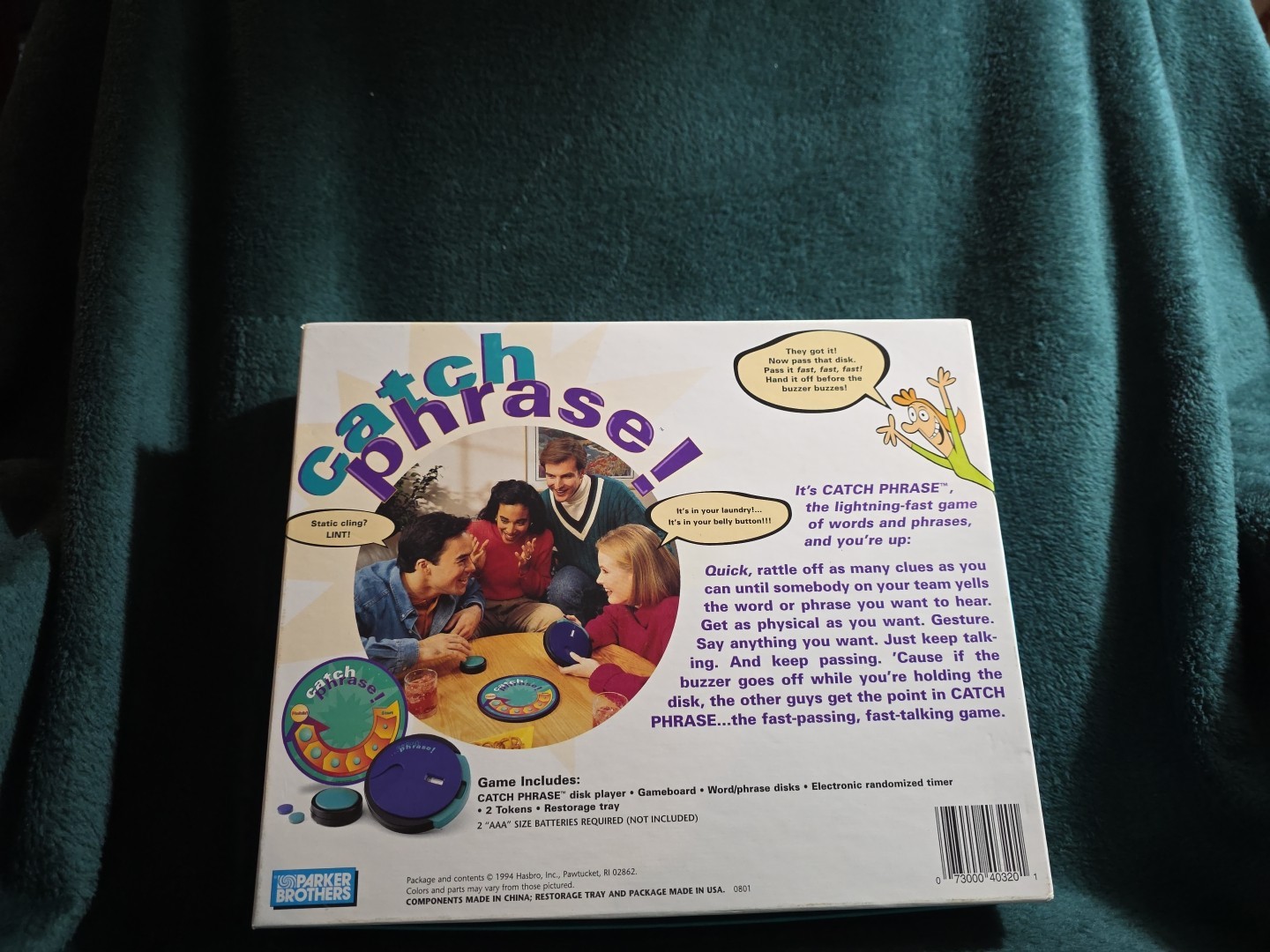 Brand NEW ! Parker Brothers Catch Phrase! Party Board Game (40320)1994 VINTAGE!