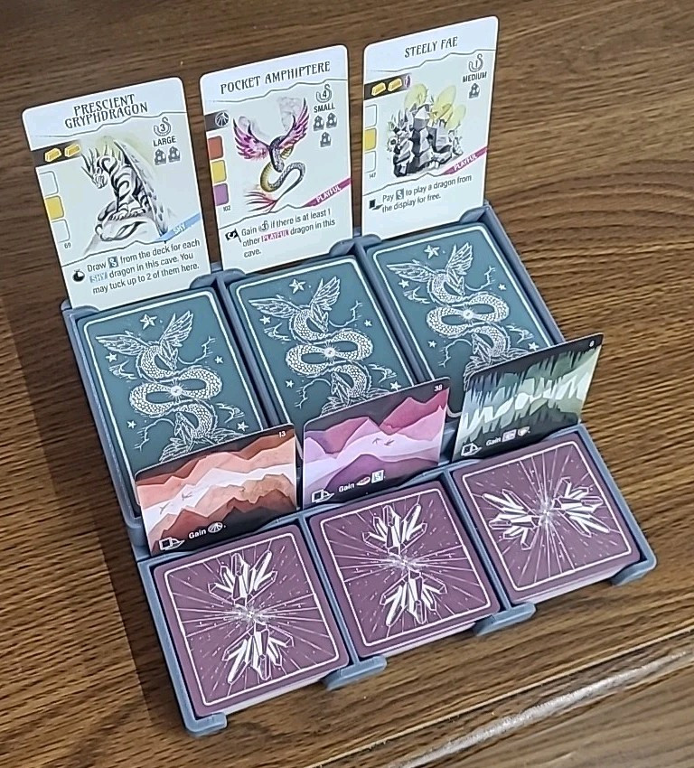 Wyrmspan 3D-Printed Game Organizer – ANY COLOR – Game Insert & Storage Solution