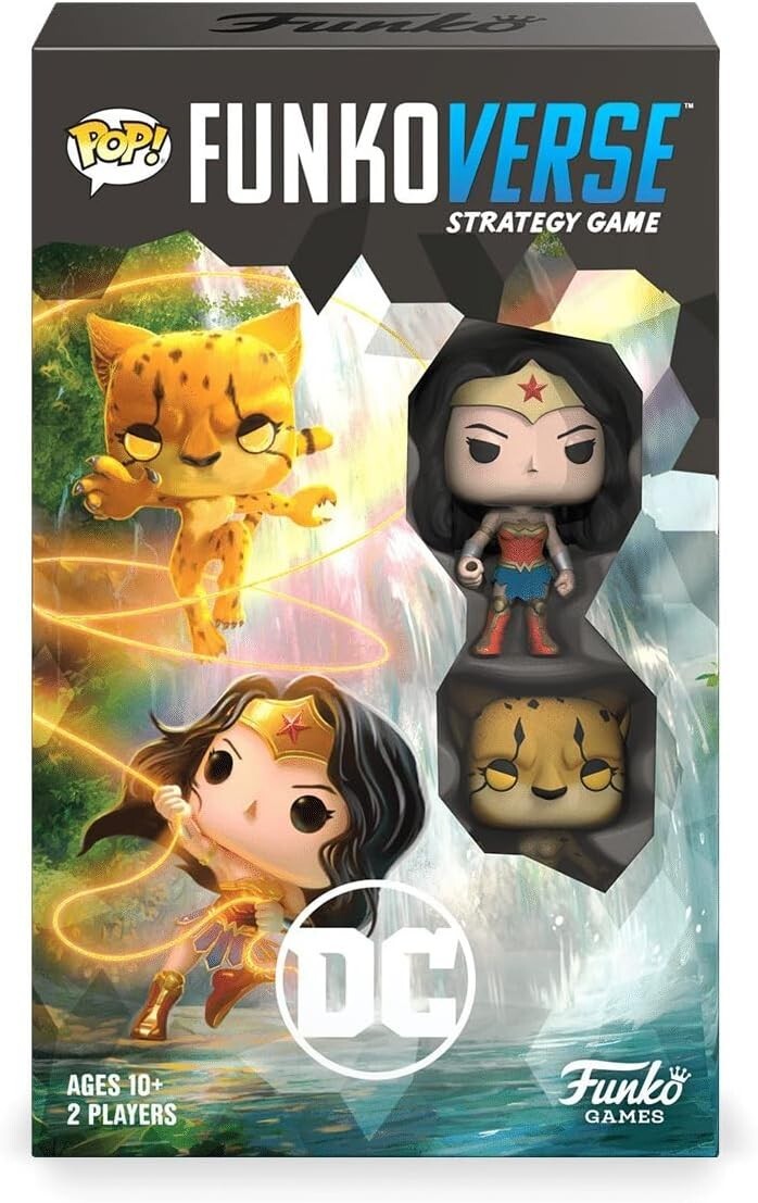 Funko POP! Funkoverse: DC Comics 102 – 2 Pack – Wonder Woman & Cheetah