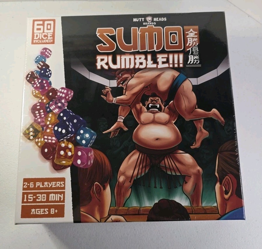 Nuttheads Brands Sumo Rumble!!! Fun and Exciting Party Game for 2 to 6 Players