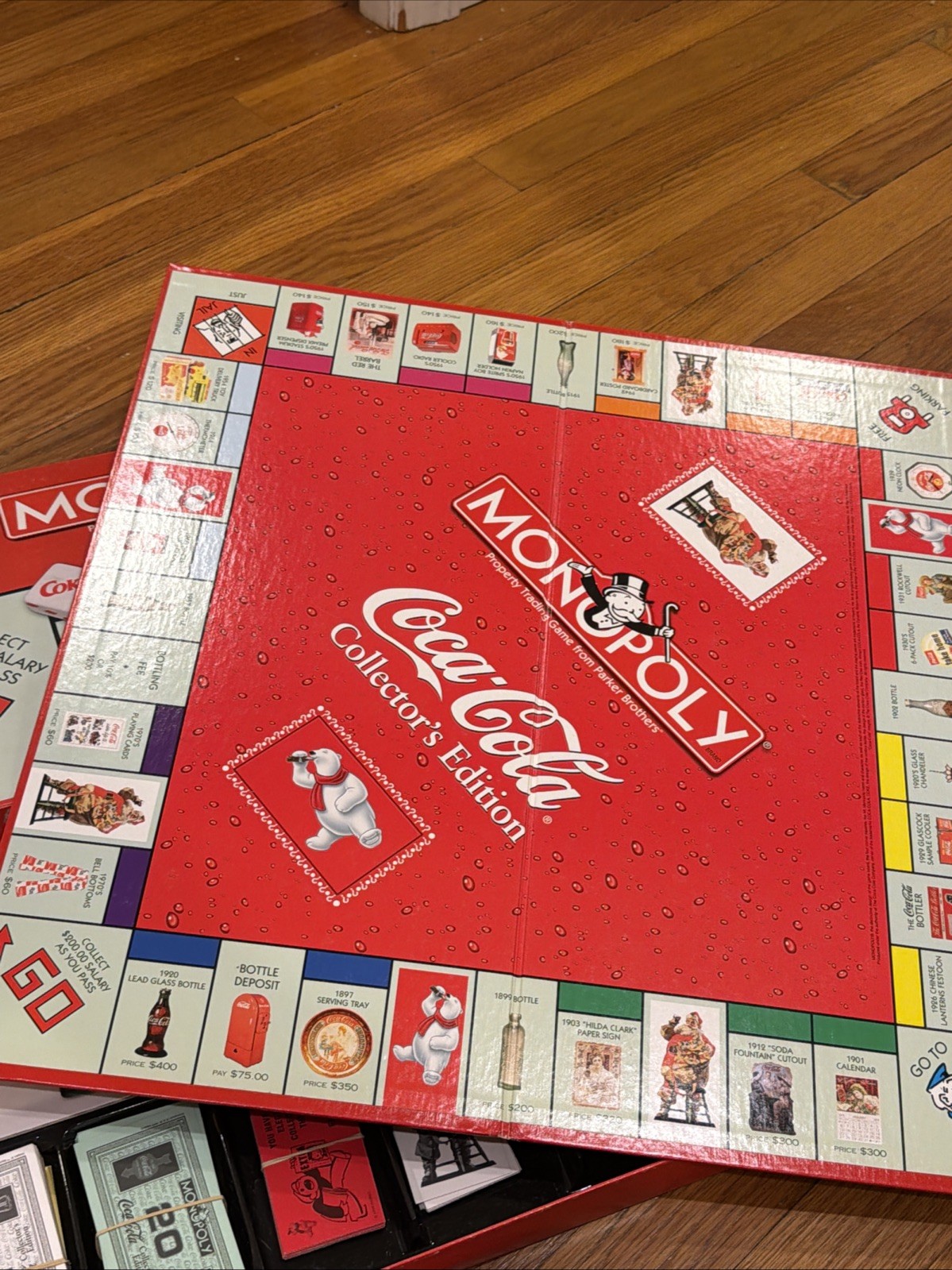 Monopoly Coca Cola Collector’s Edition COMPLETE