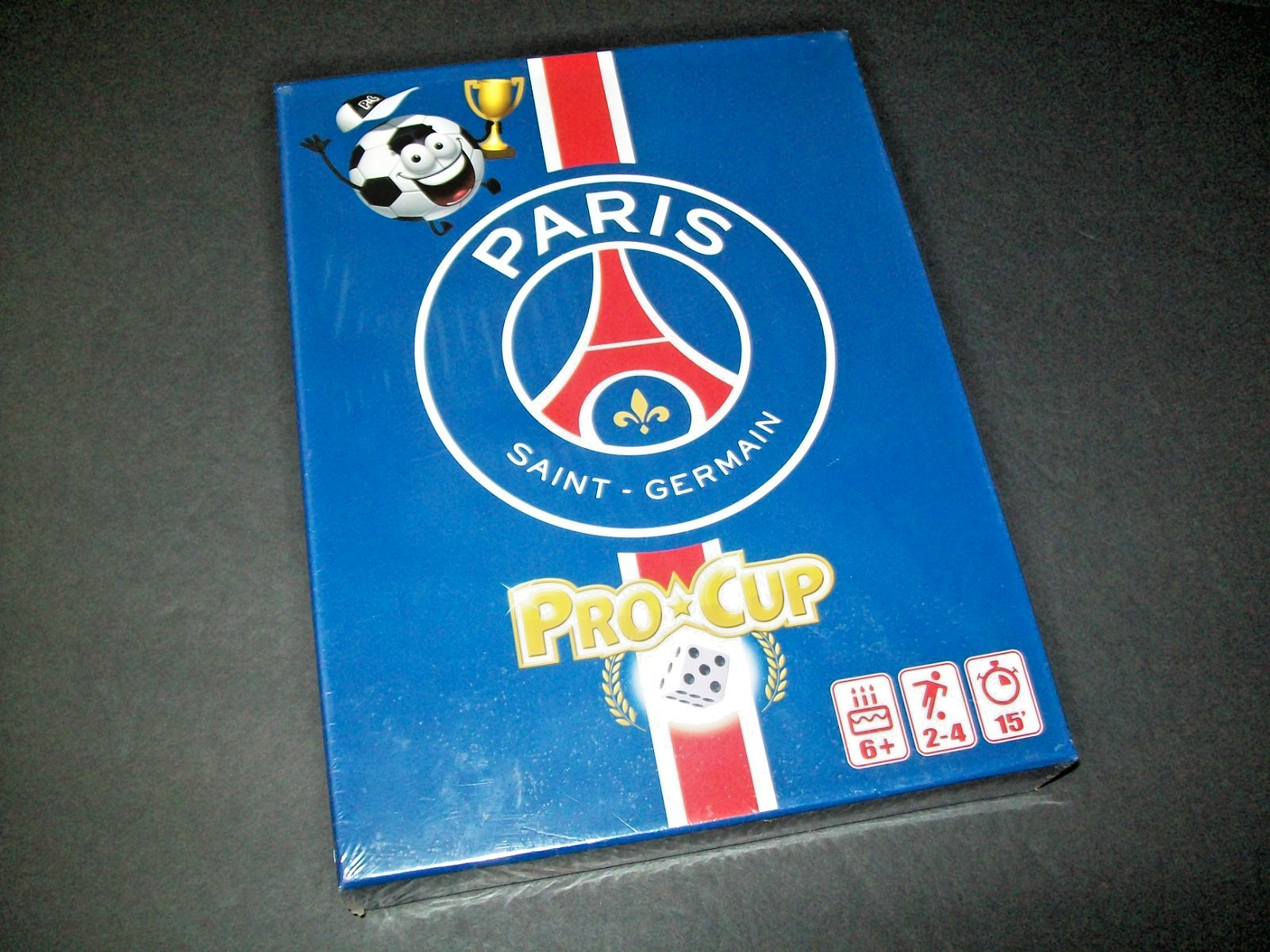Creacom Games Paris Saint-Germain Pro Cup Kids 2-4 Player French Card Game RARE