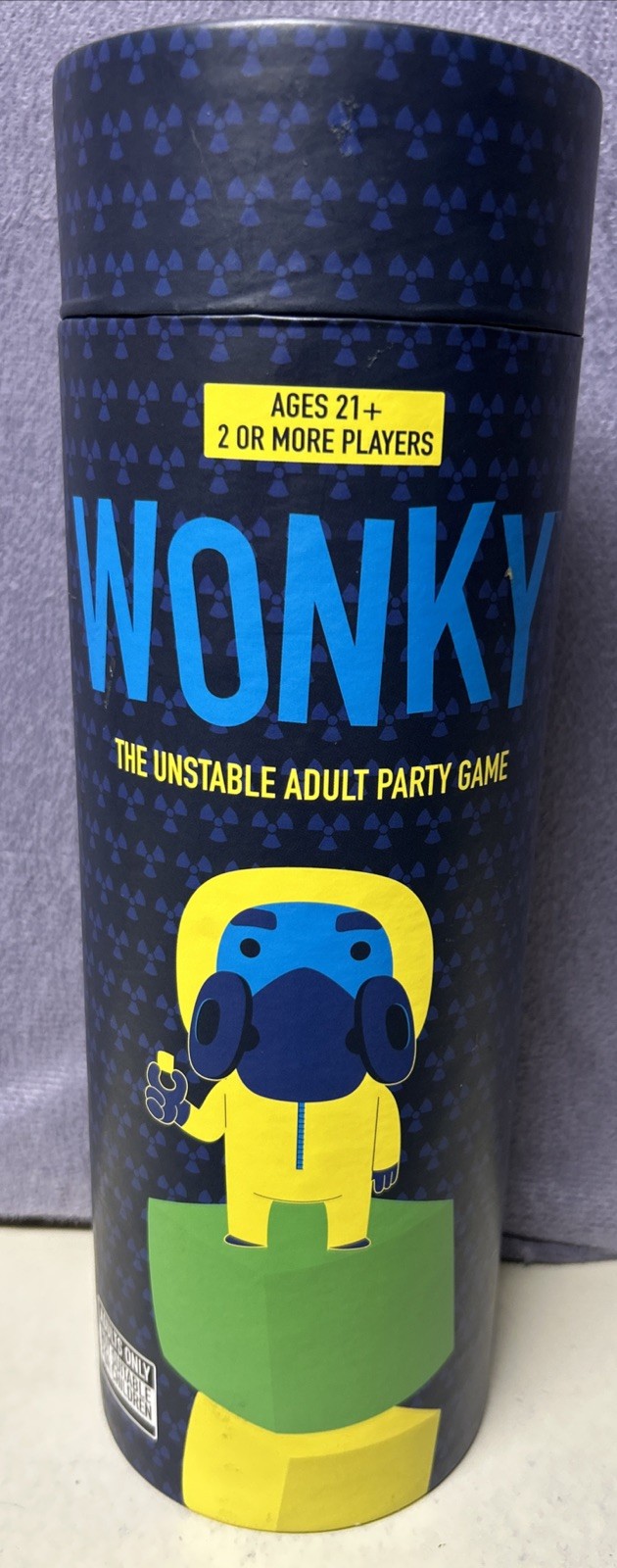 WONKY – USAOpoly Boardgame – The Unstable Adult Party Game Box Excellent!