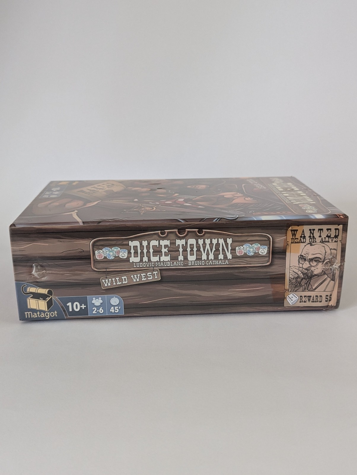 Dice Town Wild West Board Game Expansion by Matagot 2011 Edition Rare New Sealed