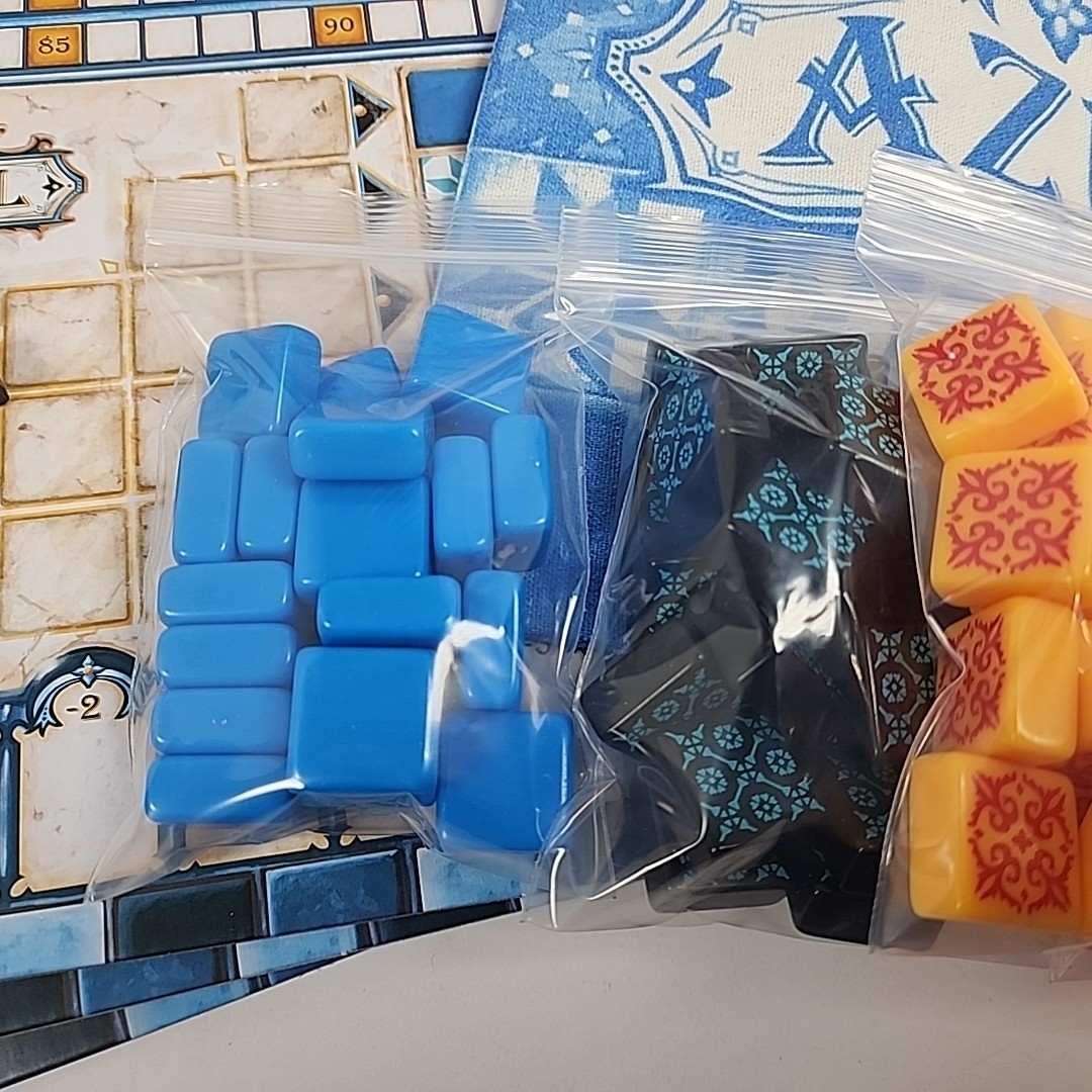 Azul Strategy Board Game 100% Complete Mosaic Tile Placement 2018 Next Move Game