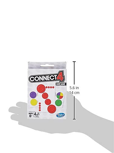 Connect 4 Card Game Fast Fun Travel Game for Kids Ages 5 and Up