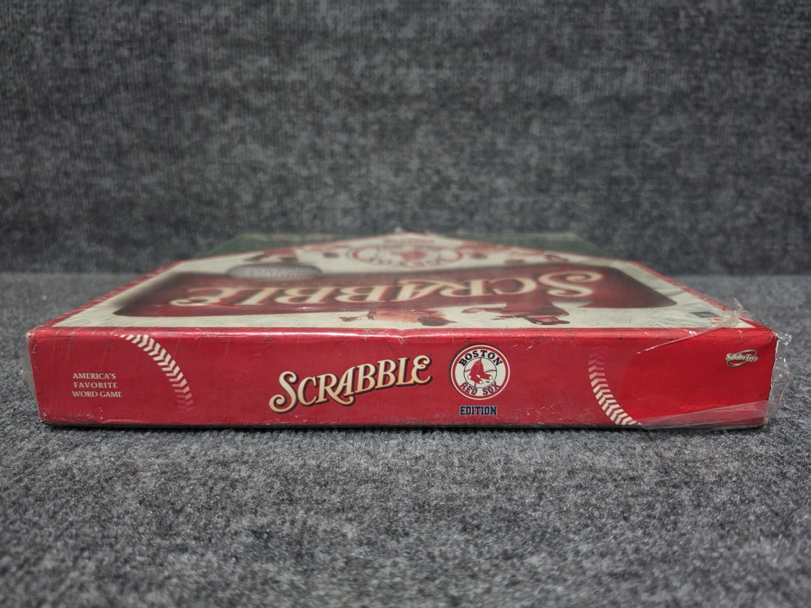 Hasbro Scrabble Crossword Game BOSTON RED SOX Edition