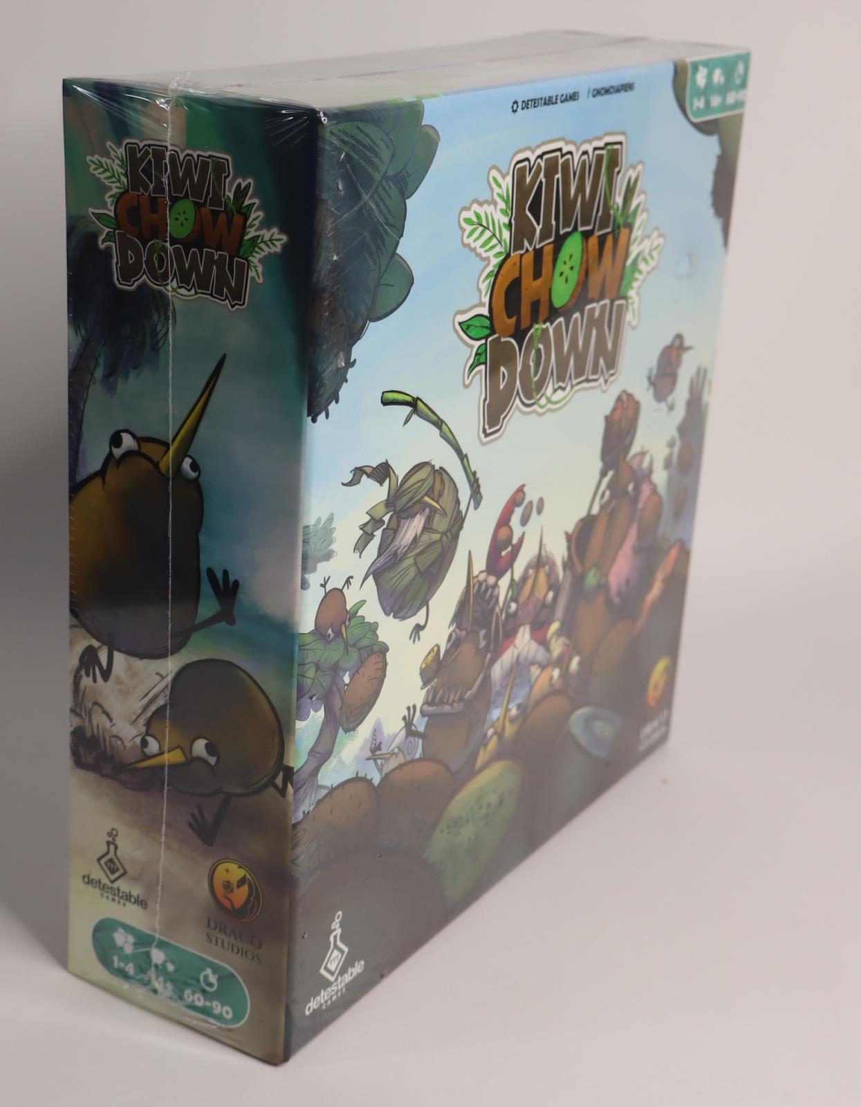 Kiwi Chow Down + lots of Kickstarter Excl Add-Ons by Draco Games SEALED (4)