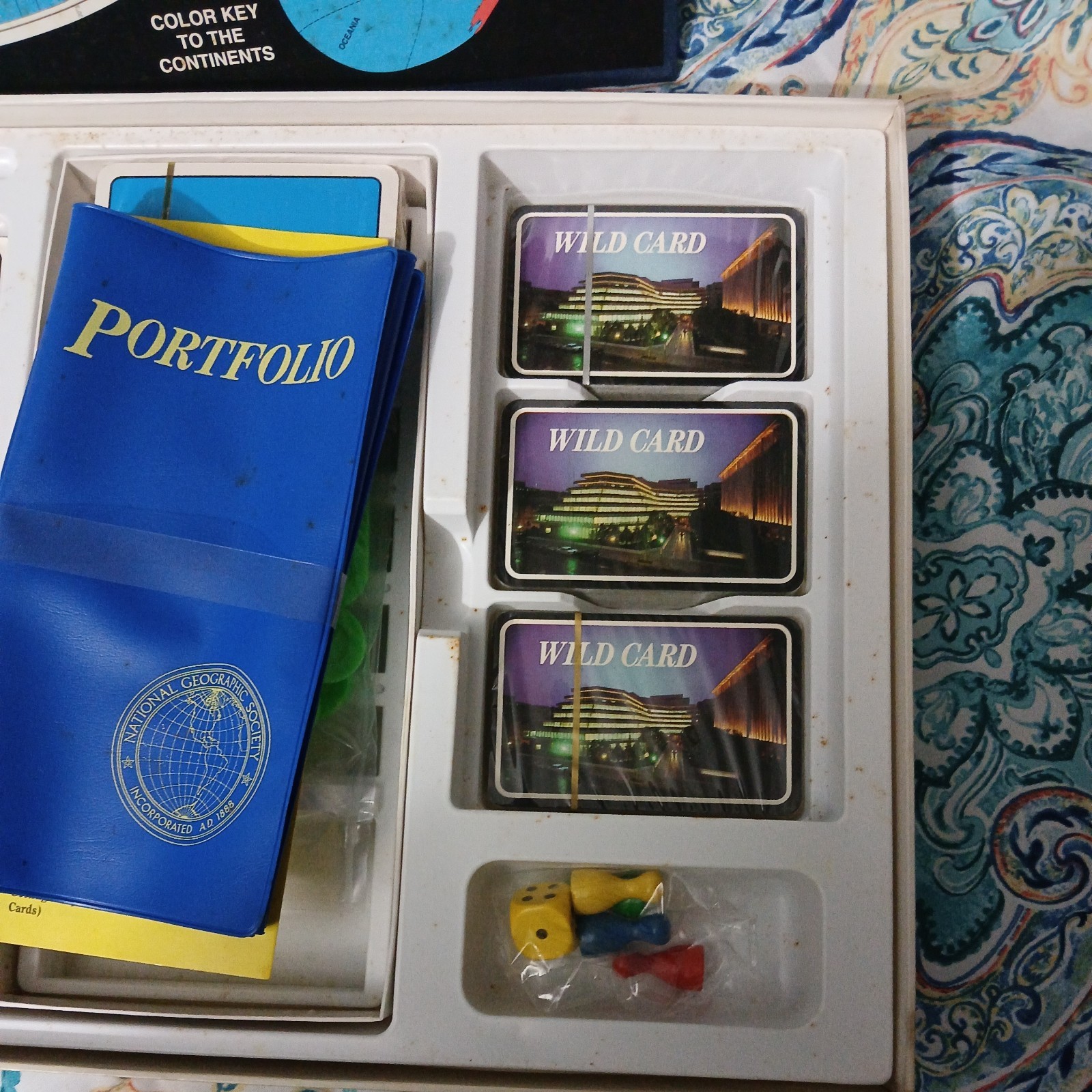 VTG NOS On Assignment With National Geographic Educational Board Game NEW