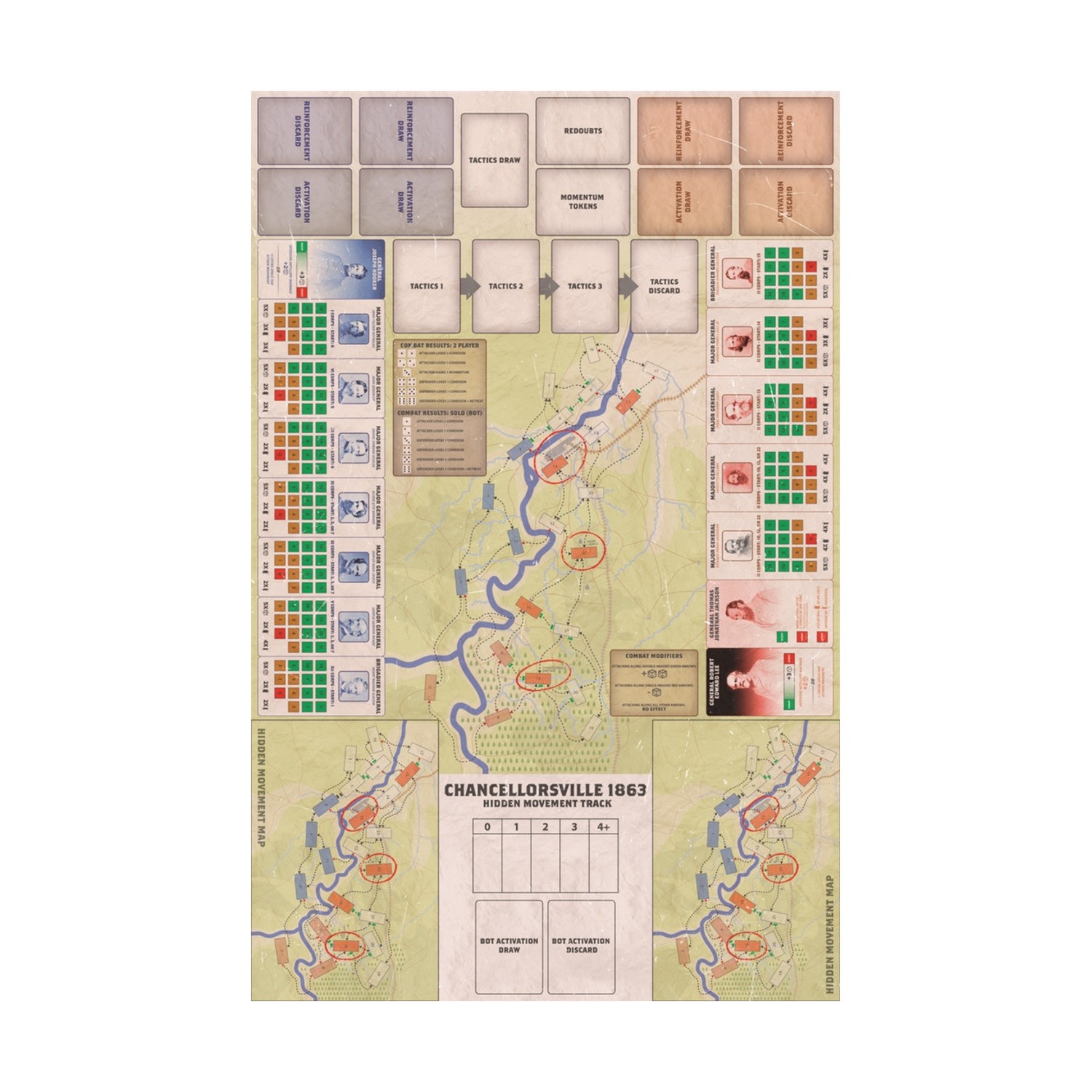 Worthington Wargames Chancellorsville 1863 Box EX/NM