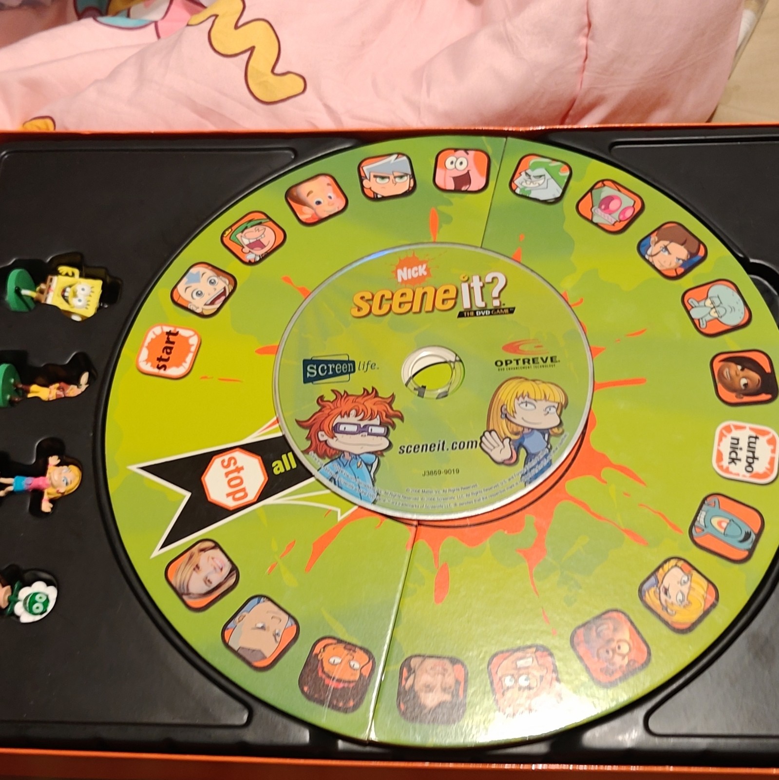 Screenlife Nick Scene It? DVD Trivia Game Complete, 2+ Players (2006)
