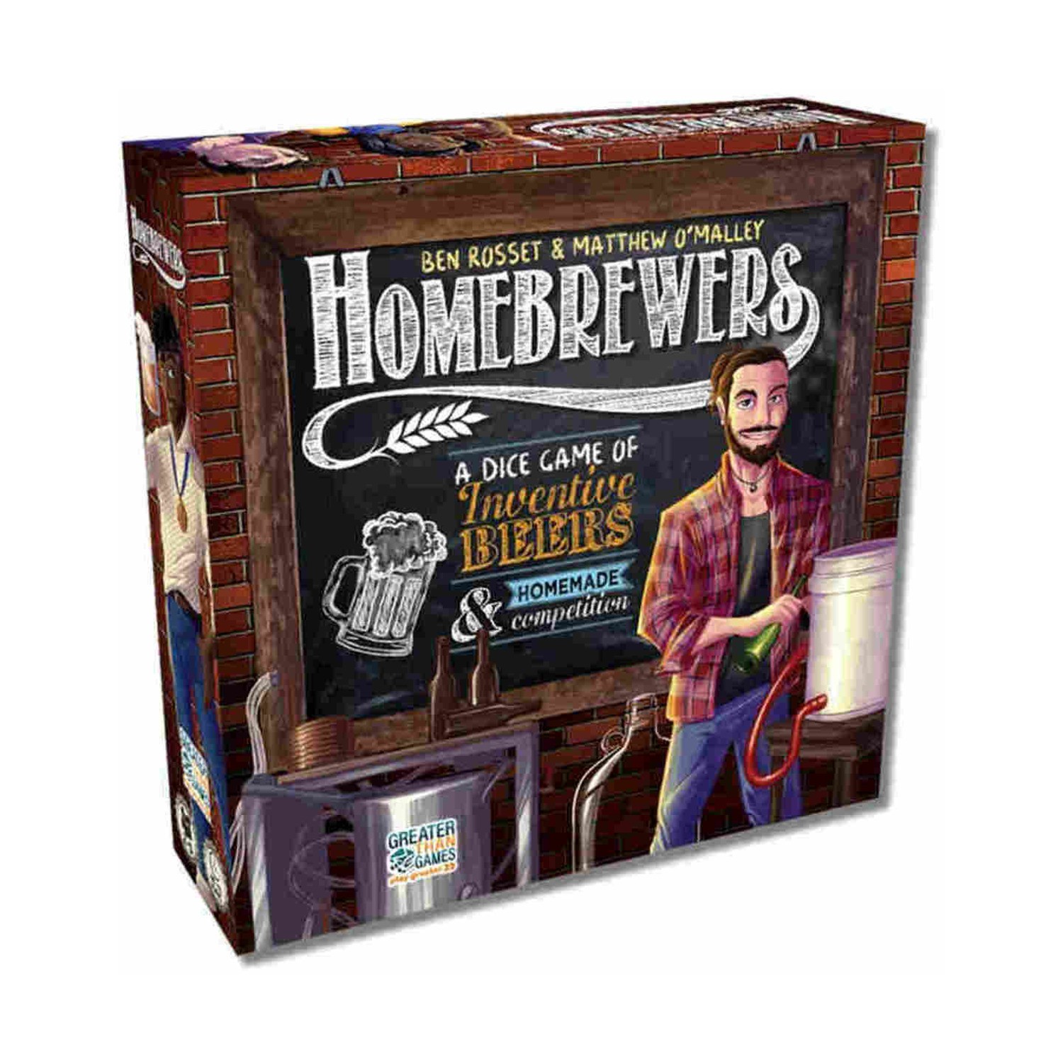 Greater Than Boardgame Homebrewers Box EX/NM