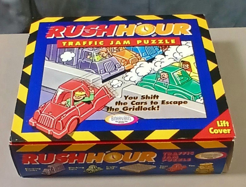 Vintage Binary Arts Rush Hour 2003 Strategy Thinking Puzzles Challenges Complete