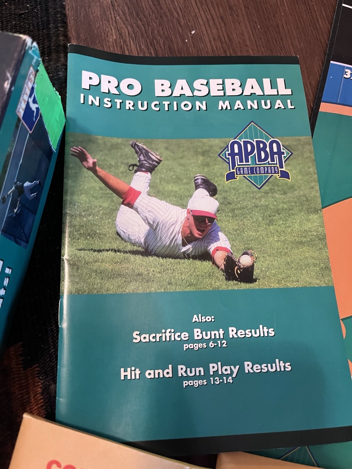 APBA 1996 Baseball Game w/8 Playoff Teams from 1995 Season – No Dice Or Chips