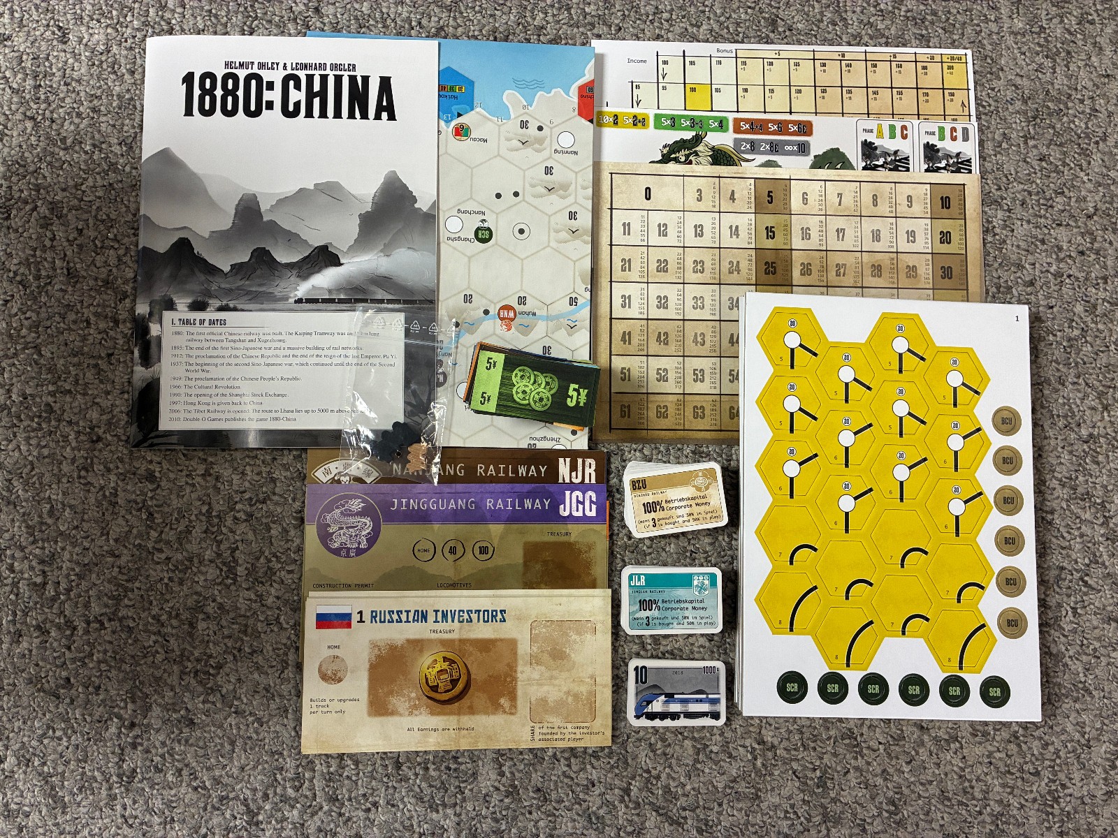 1880: China – Lookout Games 2022 – NOT COMPLETE! READ!