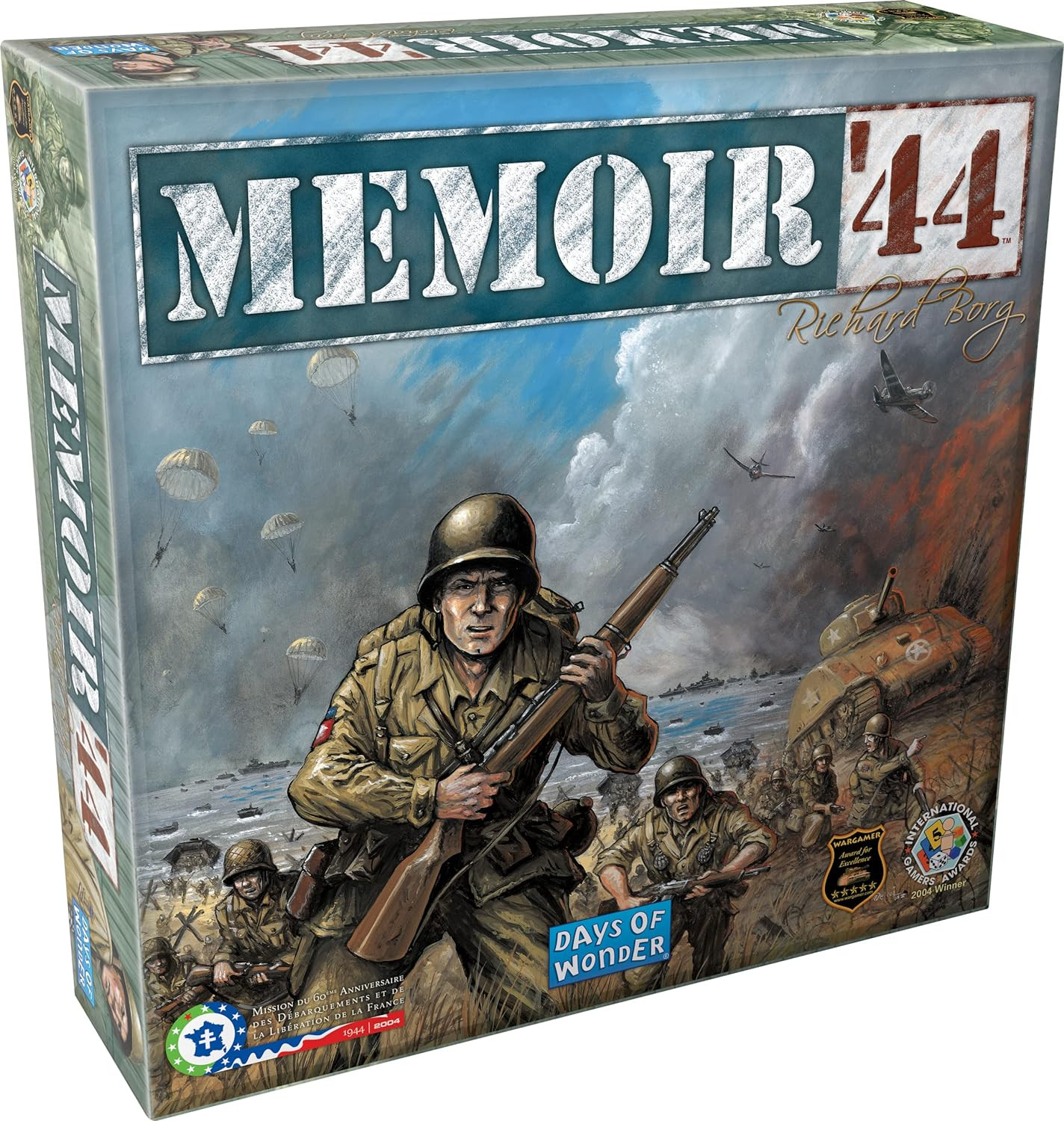 Memoir ’44 Board Game – WWII Historical Board Game of Epic Battles! Tabletop …