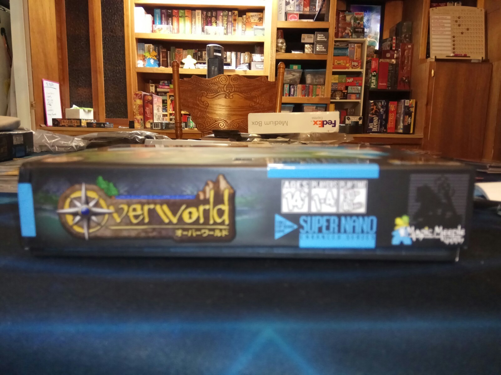 OVERWORLD pixel tile placement board game chocobos and dungeons NEW out of print