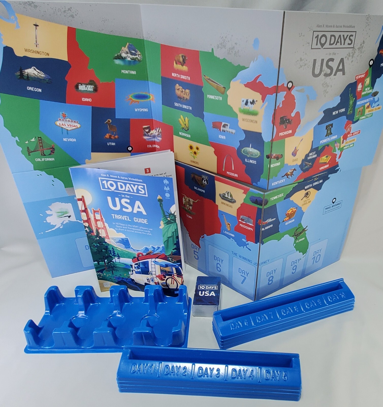 10 Days in The USA – Family Geography Travel Board Game