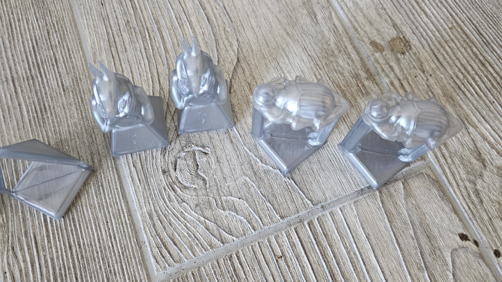 Laser Khet 2.0 Game Replacement Parts Pieces Grey Lot Of 10