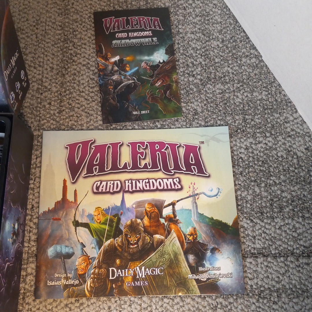 Valeria Card Kingdoms (Board Game, 2015) Daily Magic Isaias Vallejo Complete