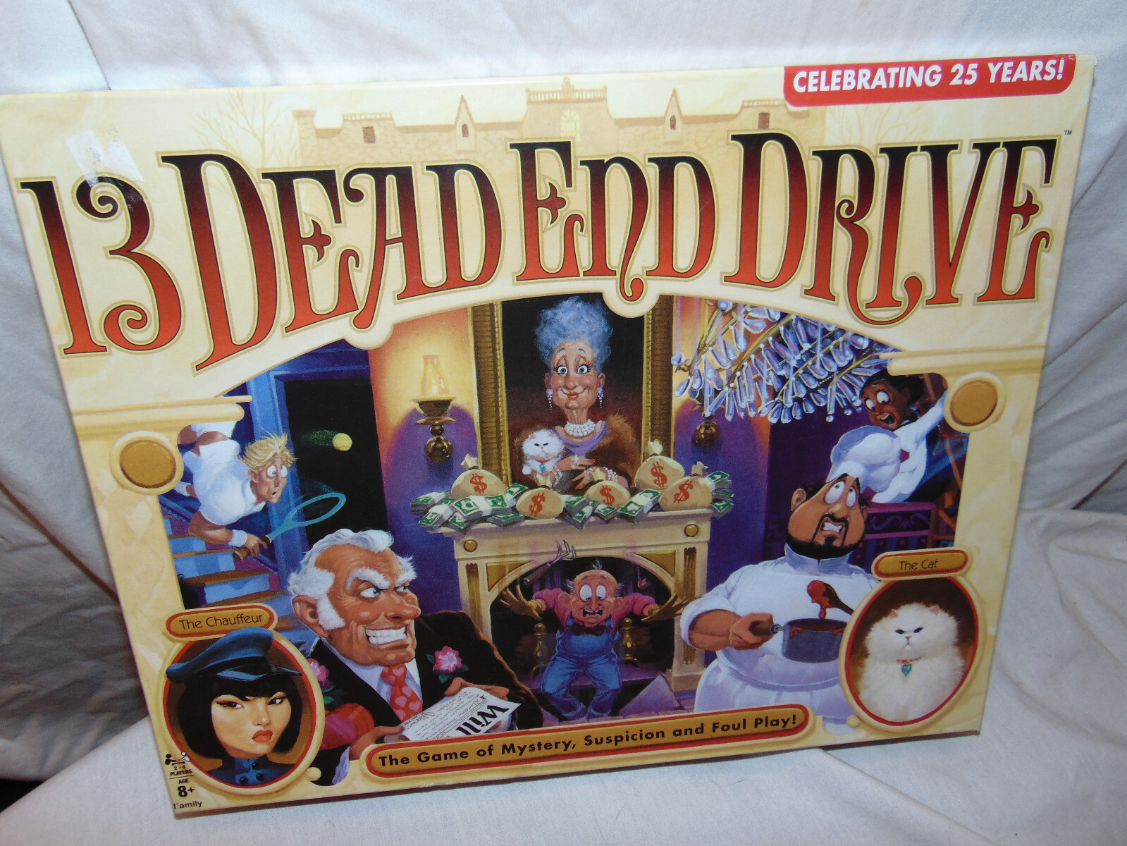DISPLAYED: 13 Dead End Drive Board Game 25th Anniversary Edition Games Ages 8+