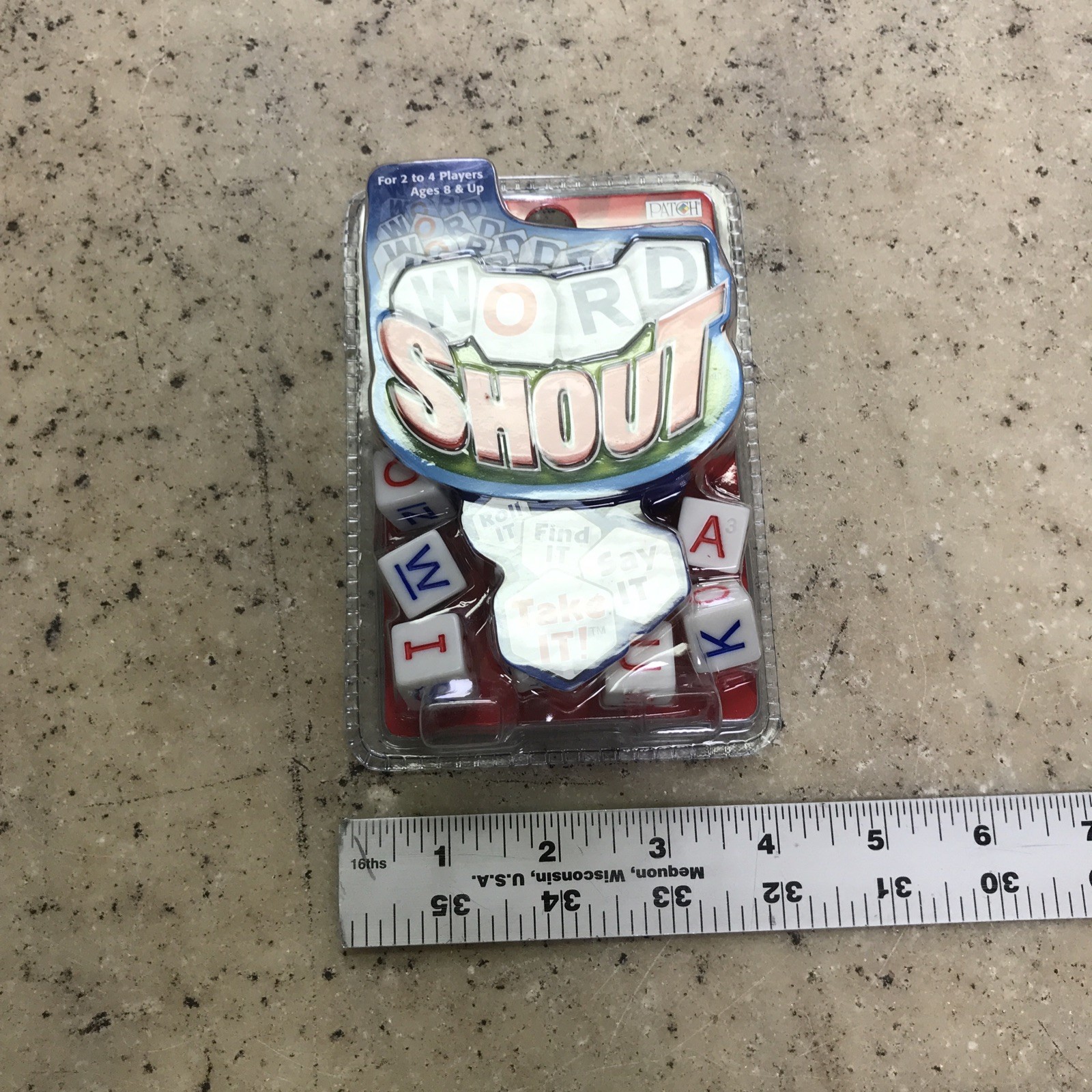 2010 Word Shout Game 2 to 4 Players For Ages 8 & Up By PlayMonster Brand New NIP