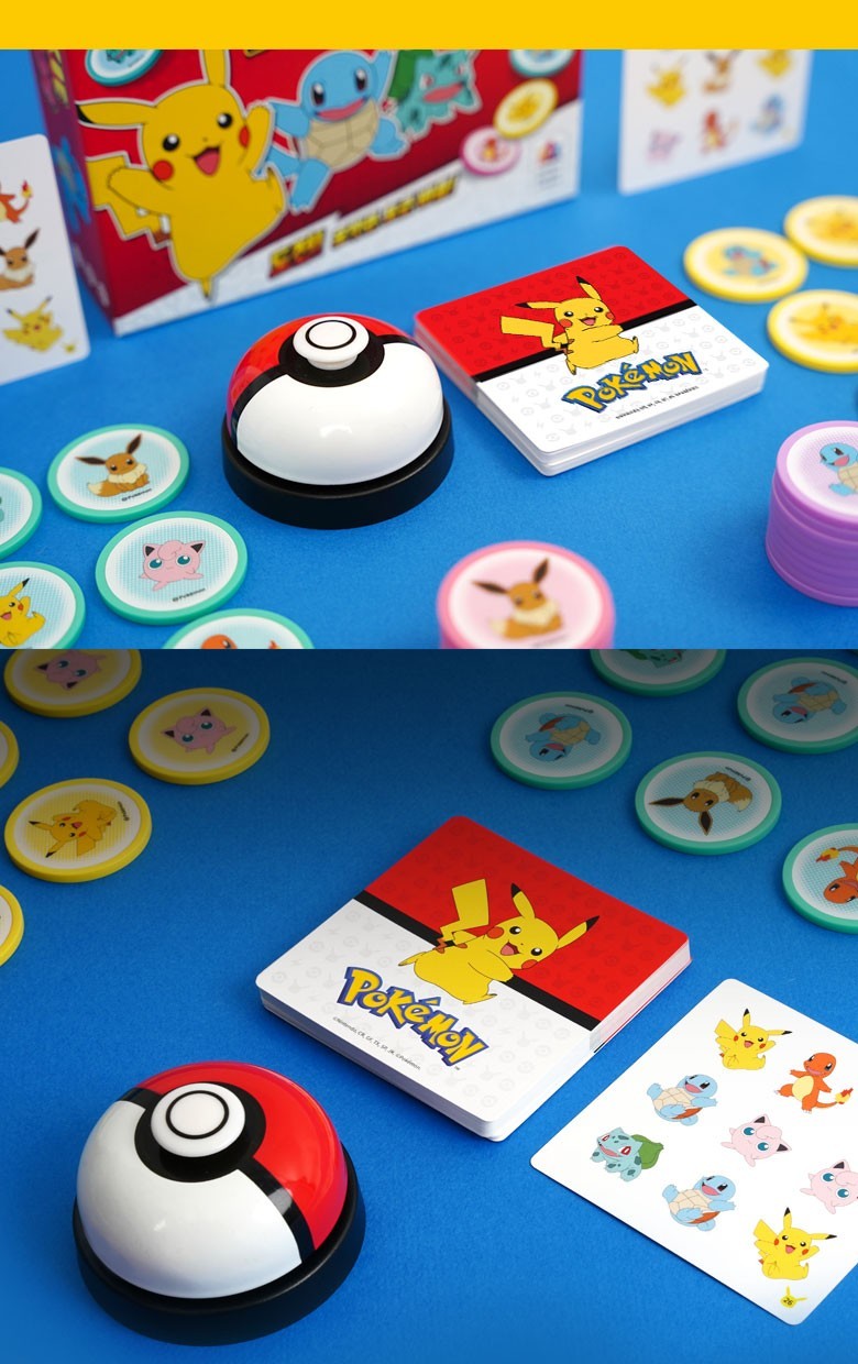 Cookie Box Pokemon Korean Board Game Token Game 2-4 Players