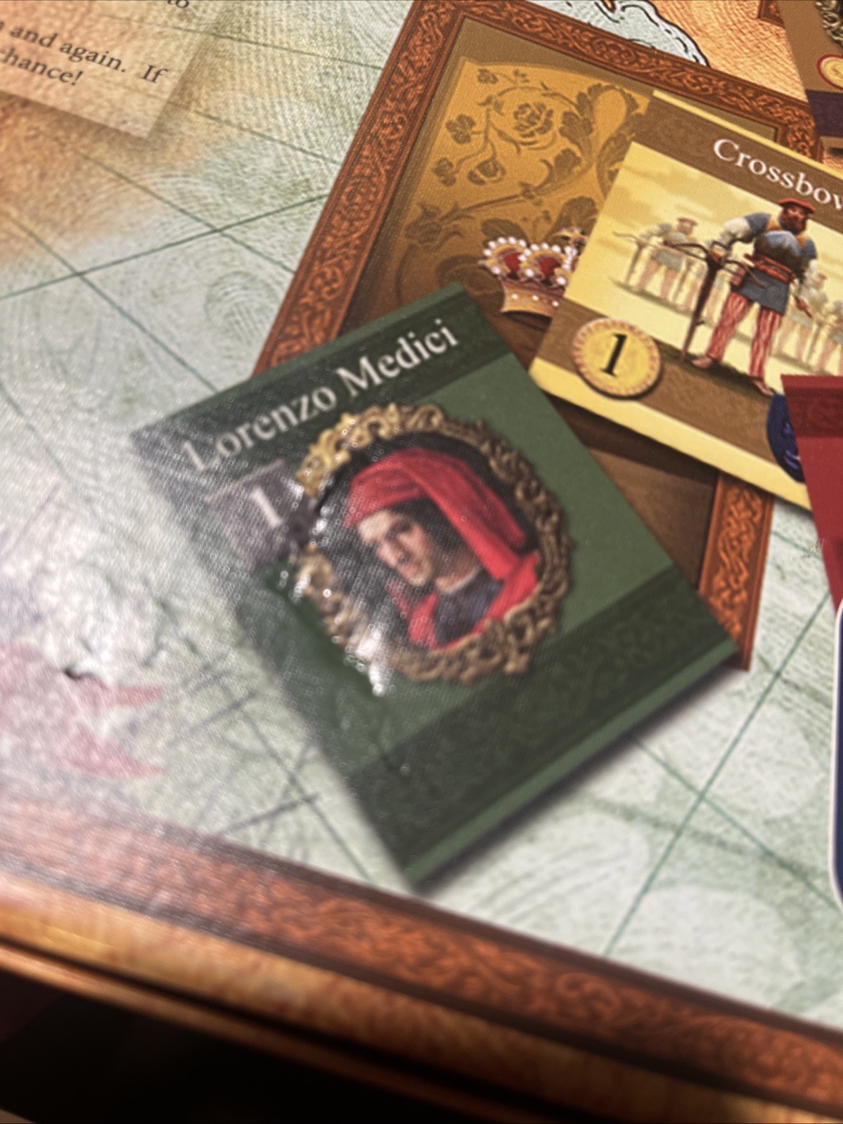 Mercury Games: Princes of the Renaissance, unpunched (Martin Wallace design)