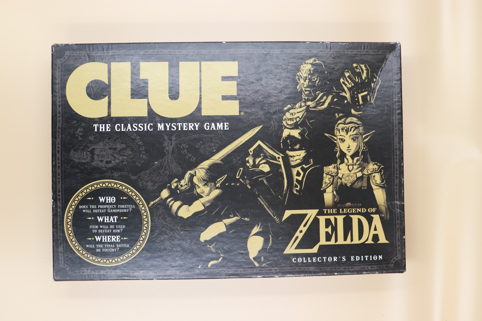 Clue: Legend of Zelda Board Game Collectors Edition Excellent Condition