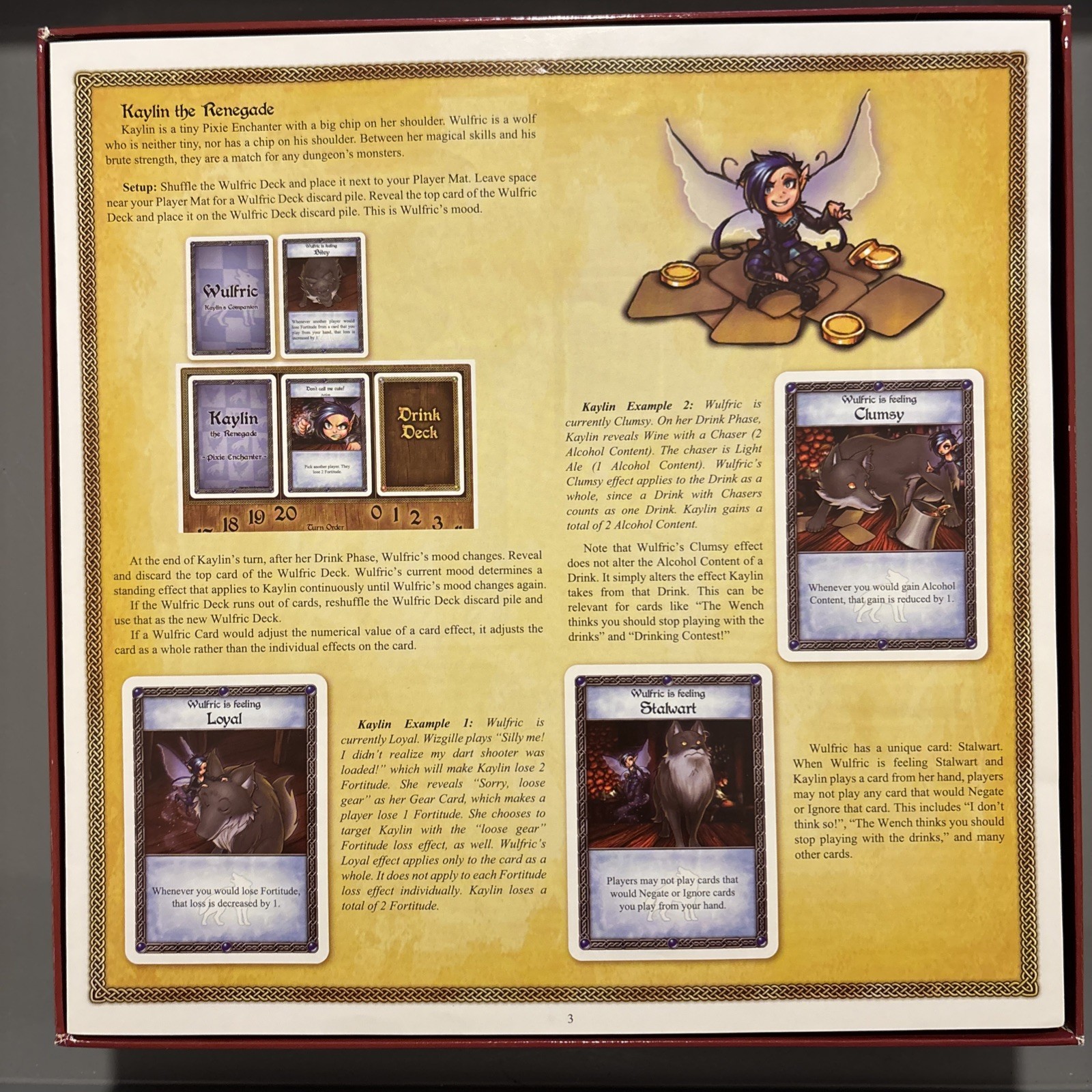 The Red Dragon Inn 3 Board Game Complete – Slugfest Games 2-4 Players