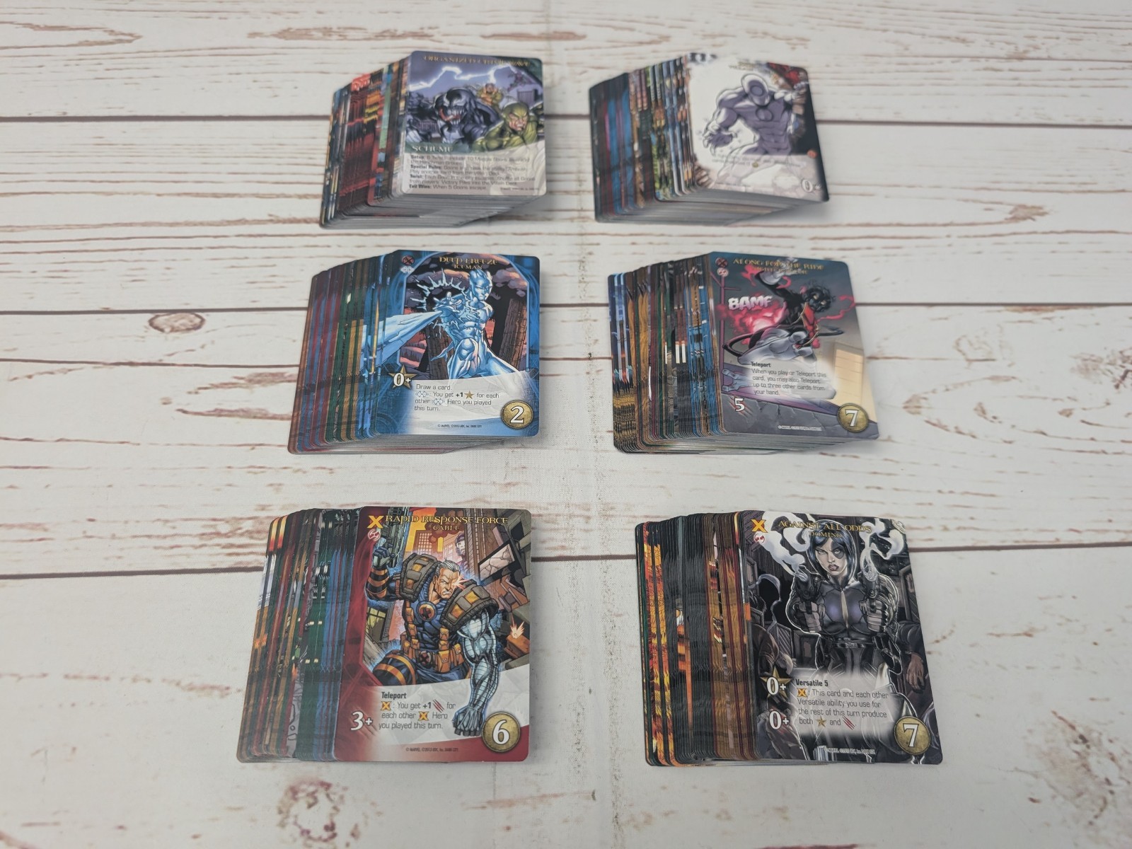 Marvel Legendary Dark City Expansion Upper Deck Board Game No Box 2013