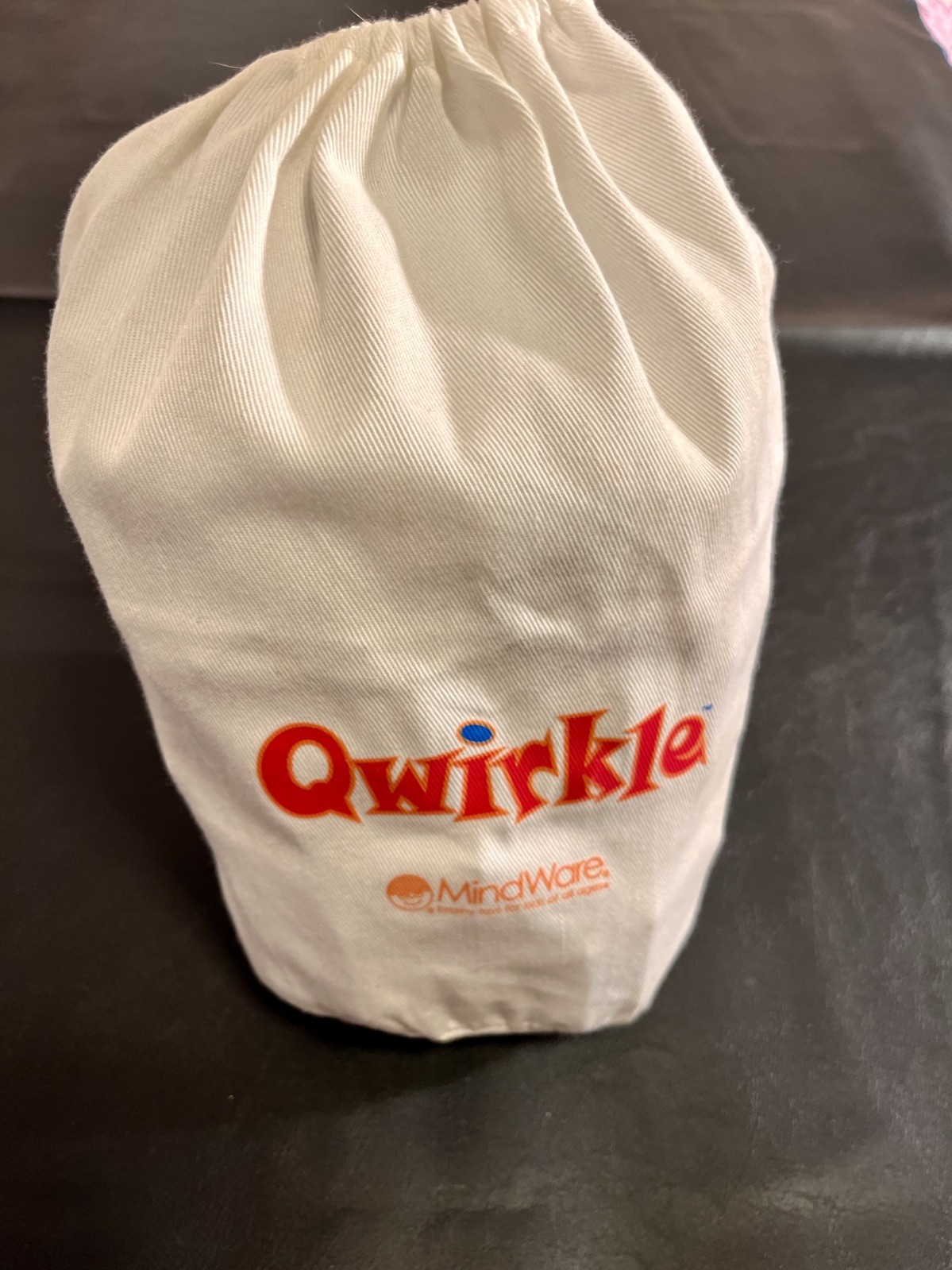 MindWare Qwirkle Game 105 Durable Wooden Tiles Drawstring Bag Family