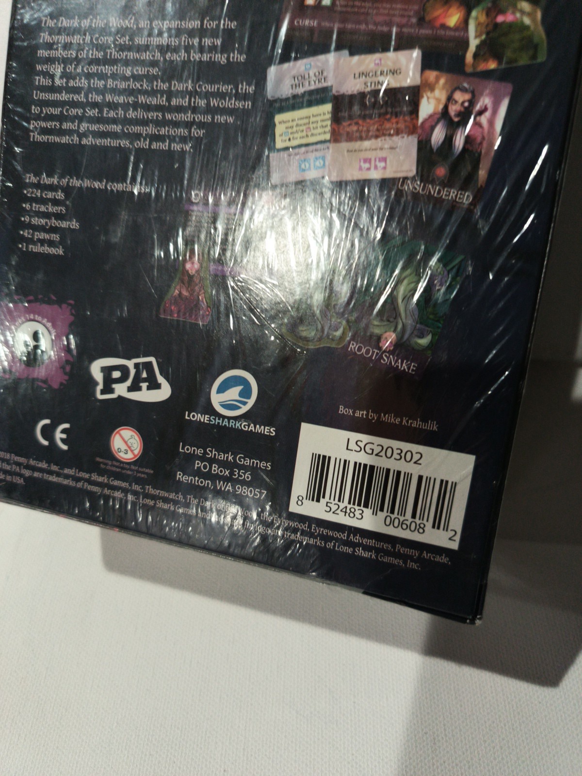 Lone Shark Games Thornwatch: The Dark of the Wood Expansion