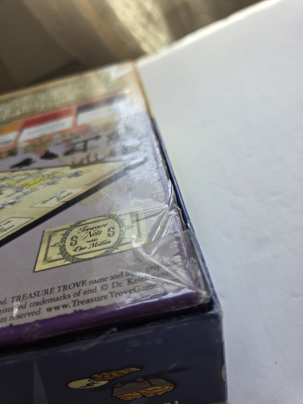 Treasure Trove-Treasure Hunt Board Game for Kids-2008 Factory Sealed in Open Box