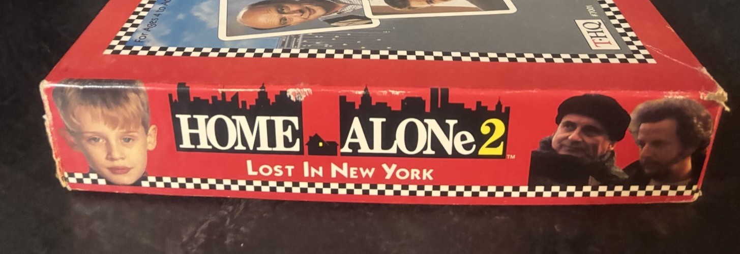 Home Alone 2: Lost in New York Vintage THQ Board Game From 1992