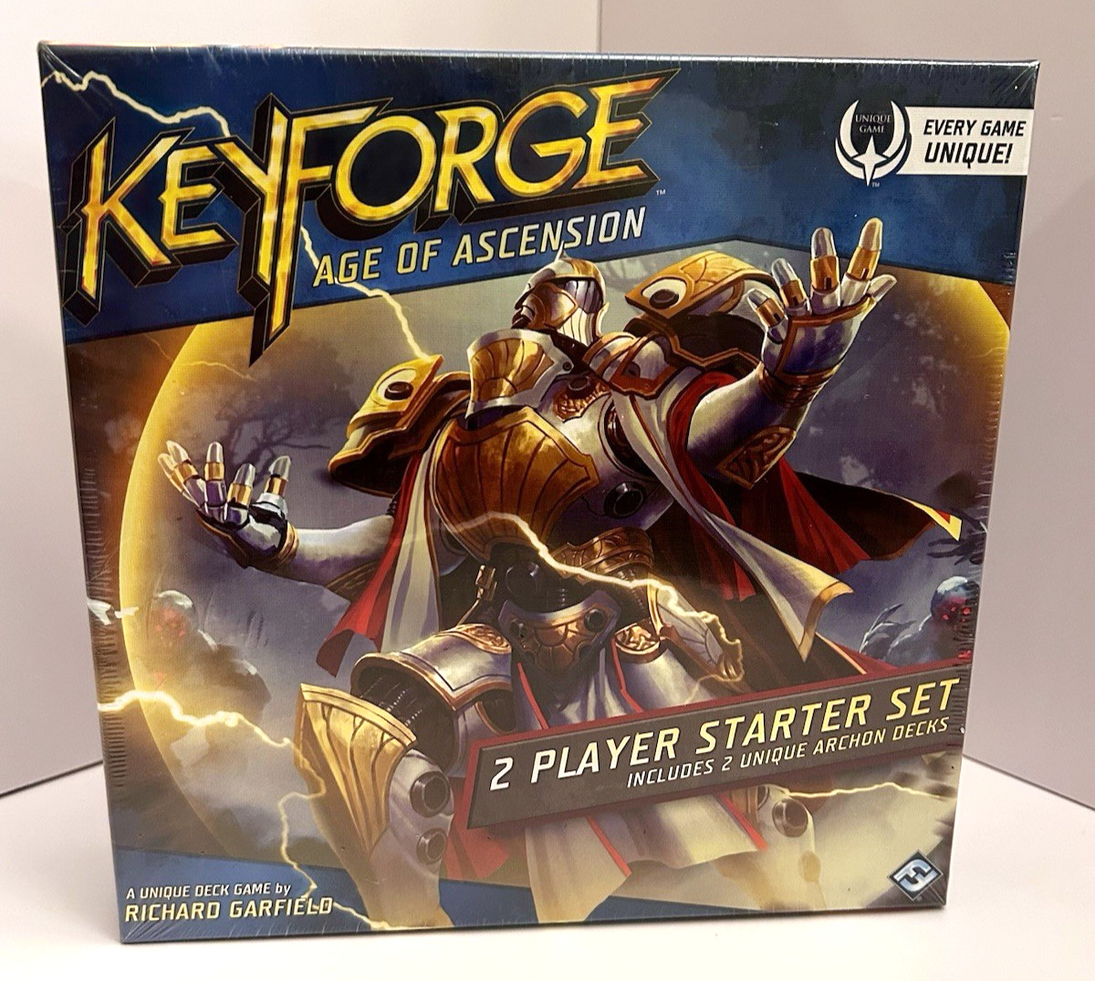 KeyForge Age of Ascension Starter Set SEALED 2019 w/ 2 Unique Archon Decks