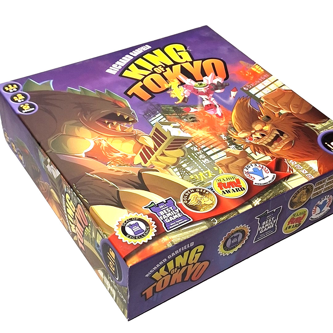 King of Tokyo Board Game By Richard Garfield 2014 Iello 2-6 Players Ages 8+ 2014