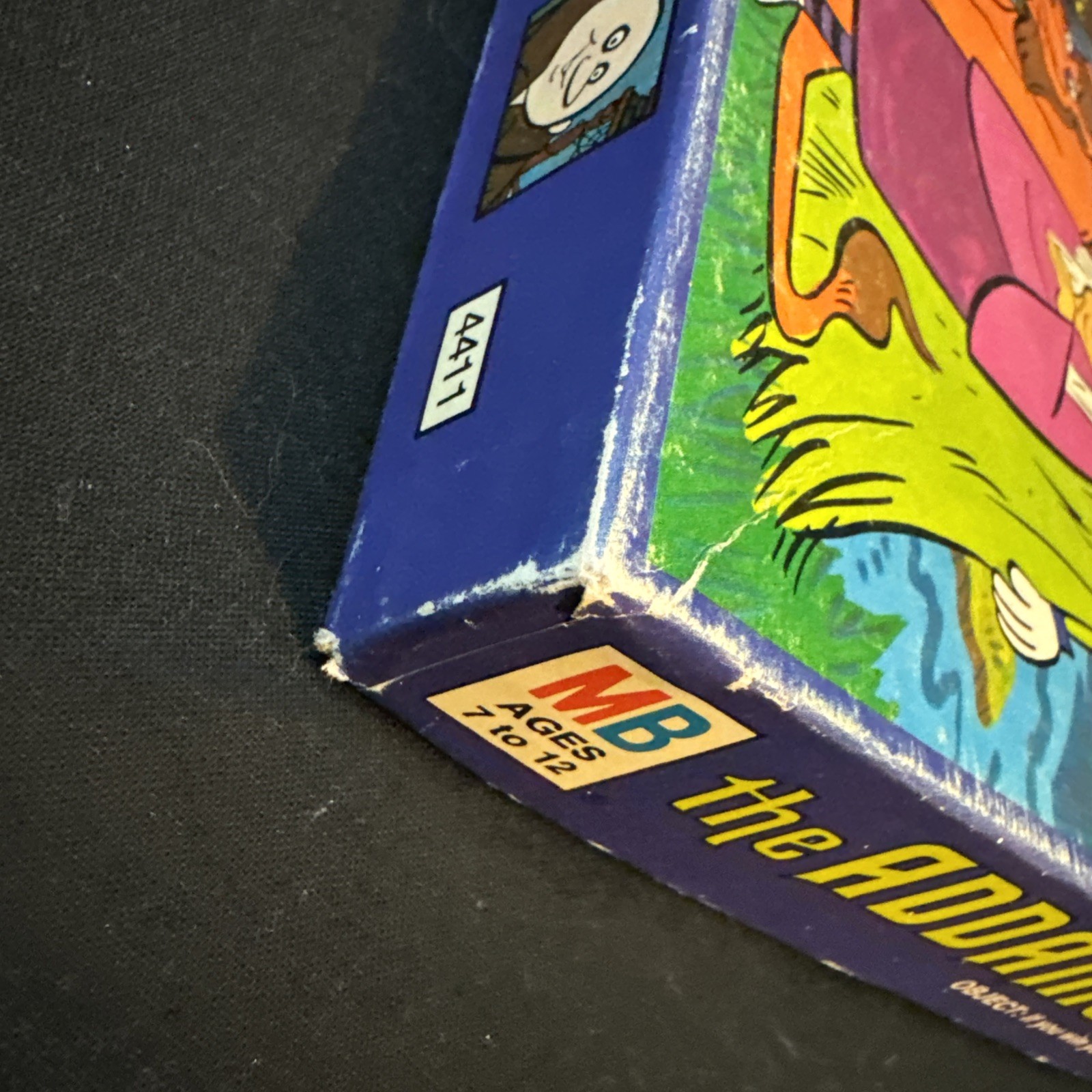Vintage 1974 Milton Bradley The Addams Family Board Game In Original Box