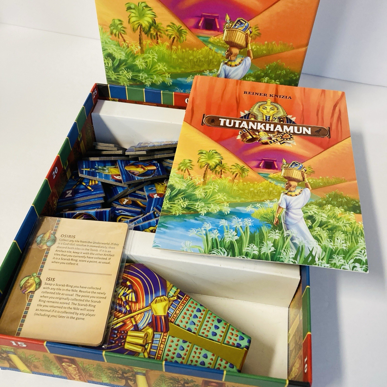 TUTANKHAMUN BOARD GAME by Reiner Knizia 25th Century Games 2021 English Retail