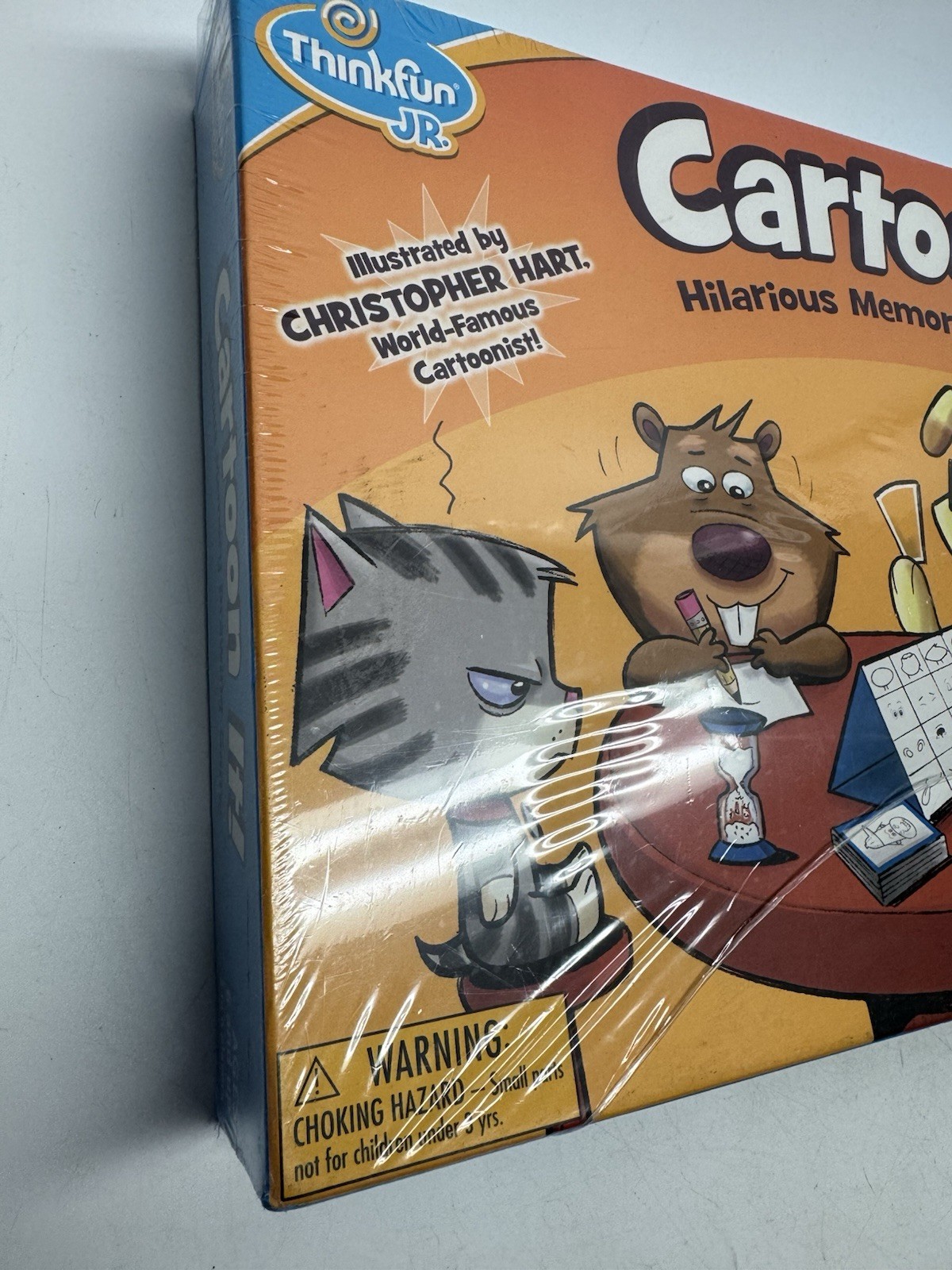 FACTORY SEALED NEW THINKFUL JR~ Cartoon it! – Hilarious Memory Drawing Game