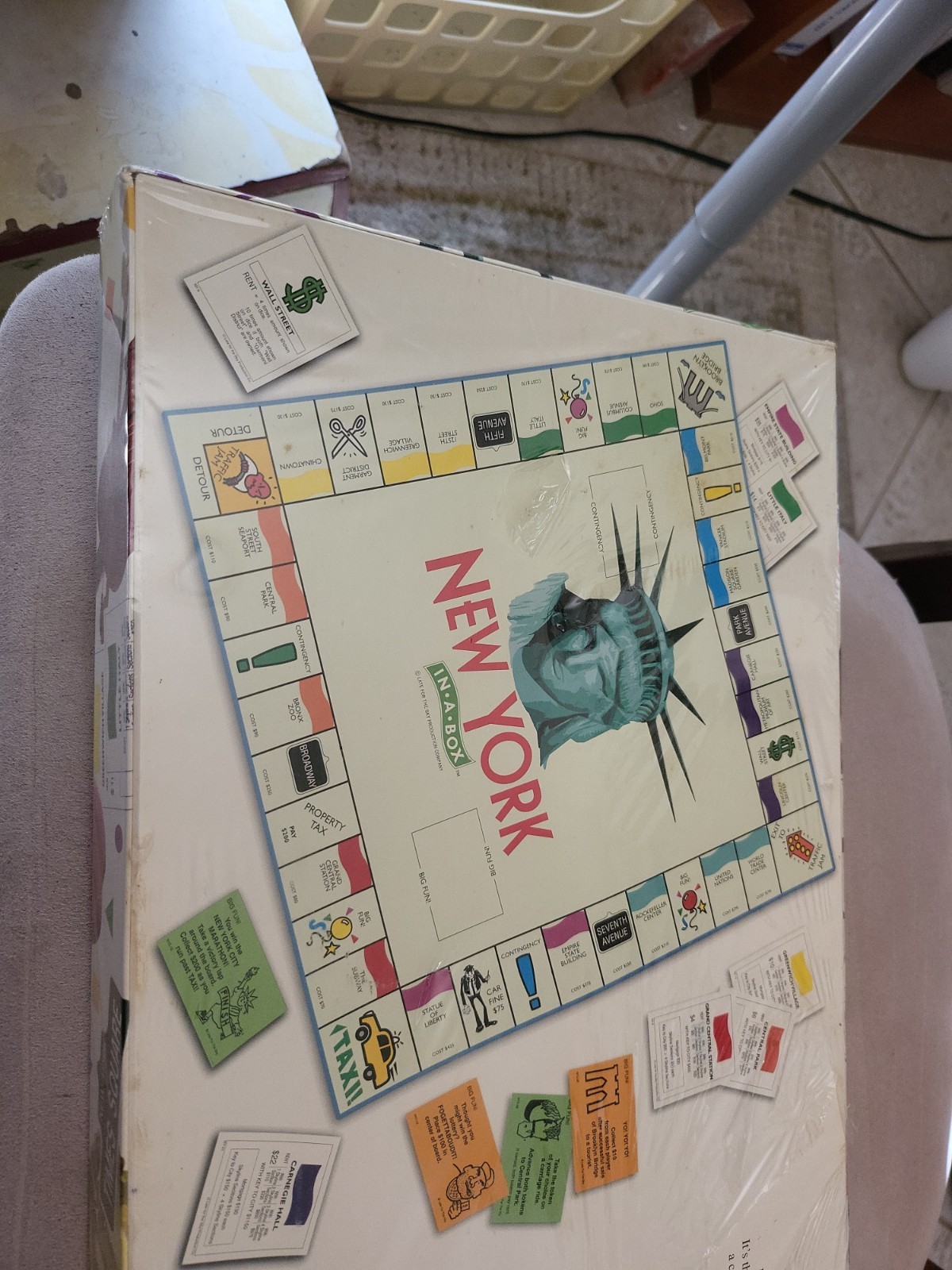 1997 New York in A Box Monopoly Game by Late for the Sky Complete