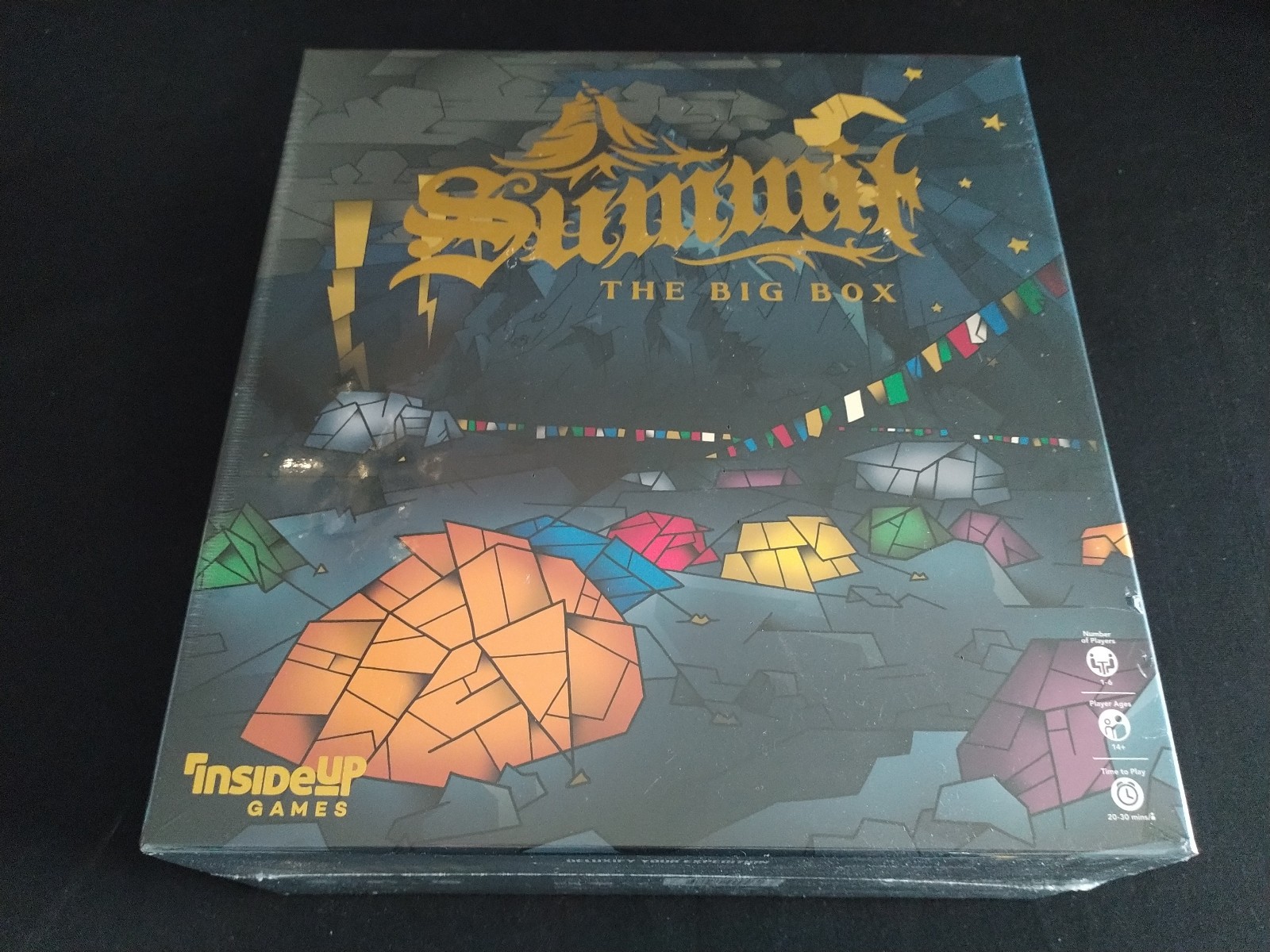 Summit Big Box – Inside Up Board Game Storage & Deluxe components w/ Sanity Exp.