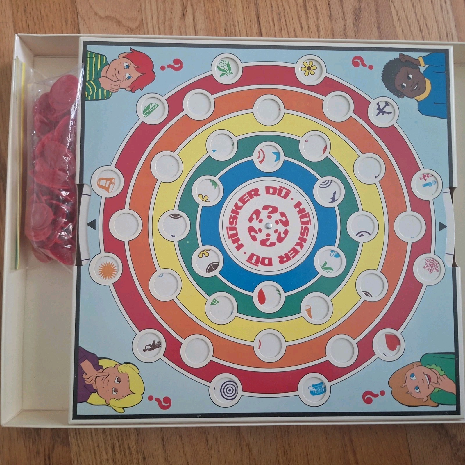 Husker Du? (Do You Remember?) Vintage 1981 board game Memory Game Complete OT