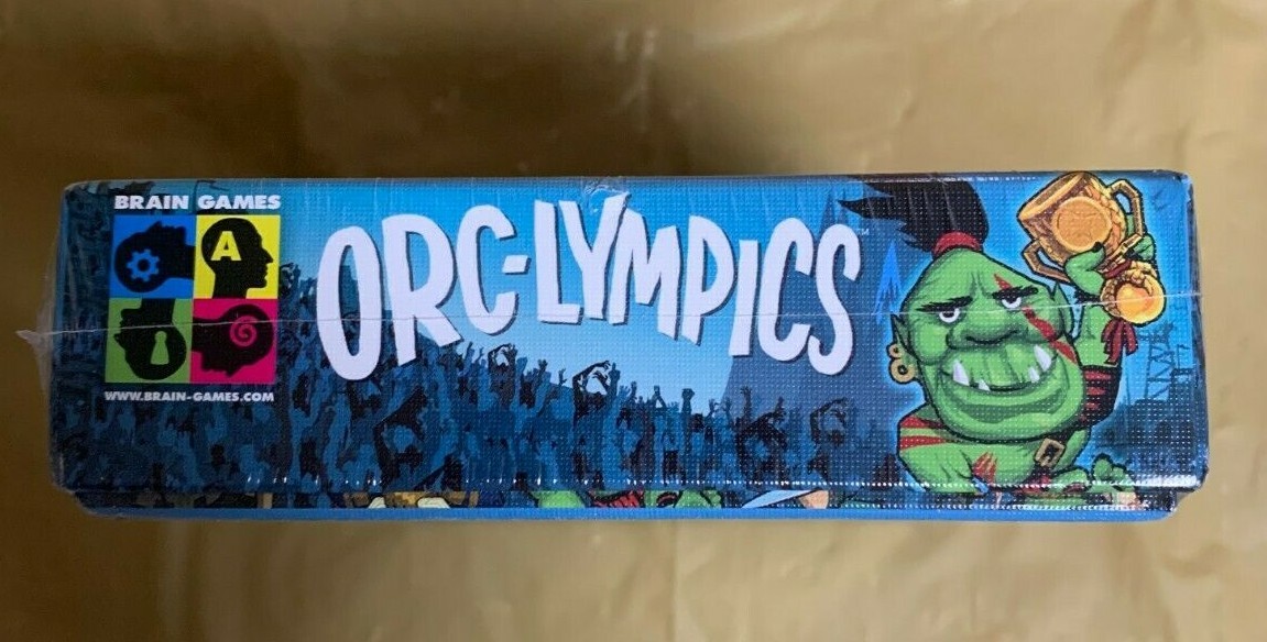 Brain Games ORC-LYMPICS GAME and Giant Book of Cool Stuff -both sealed