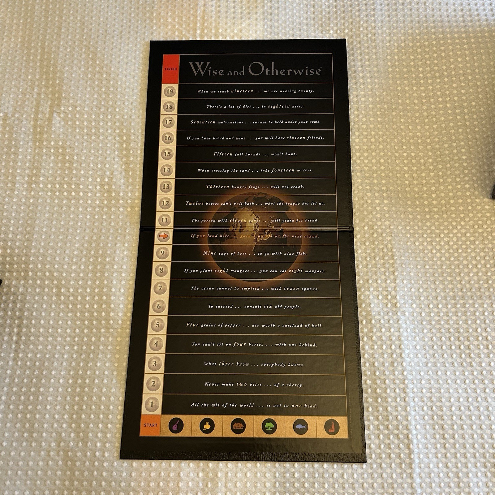 Wise and Otherwise Board Game – COMPLETE 1997 Trivia Party Word Family