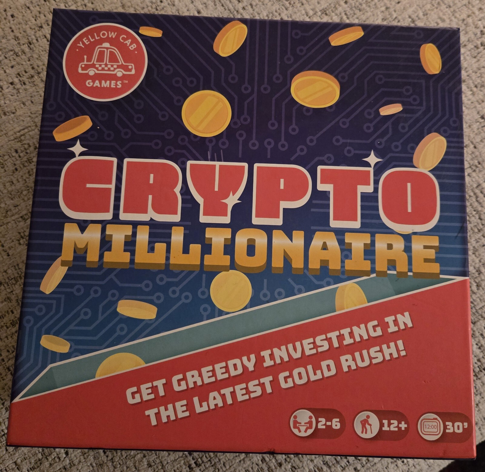 Crypto MILLIONAIRE BOARDGAME , BRAND NEW