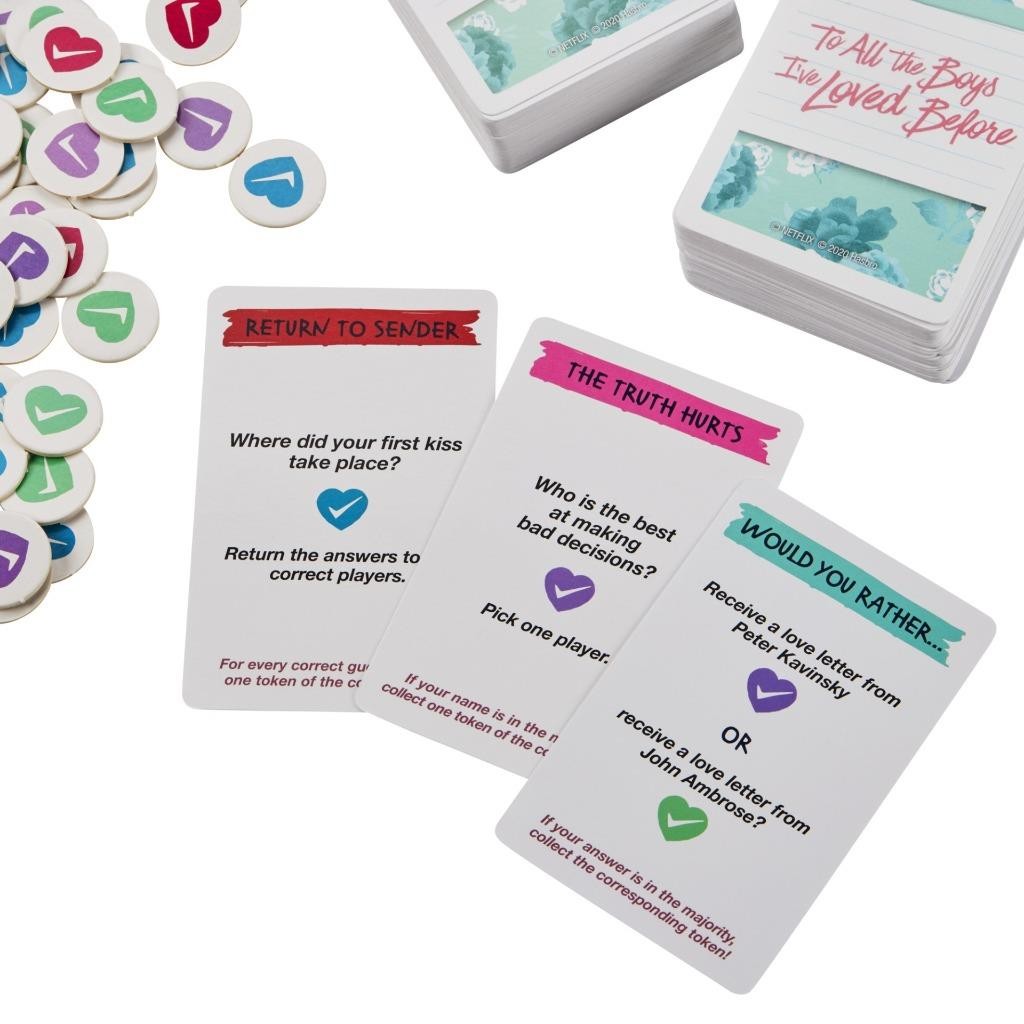 To All The Boys I’ve Loved Before Party Game Ages 14 and Up Netflix – Hasbro
