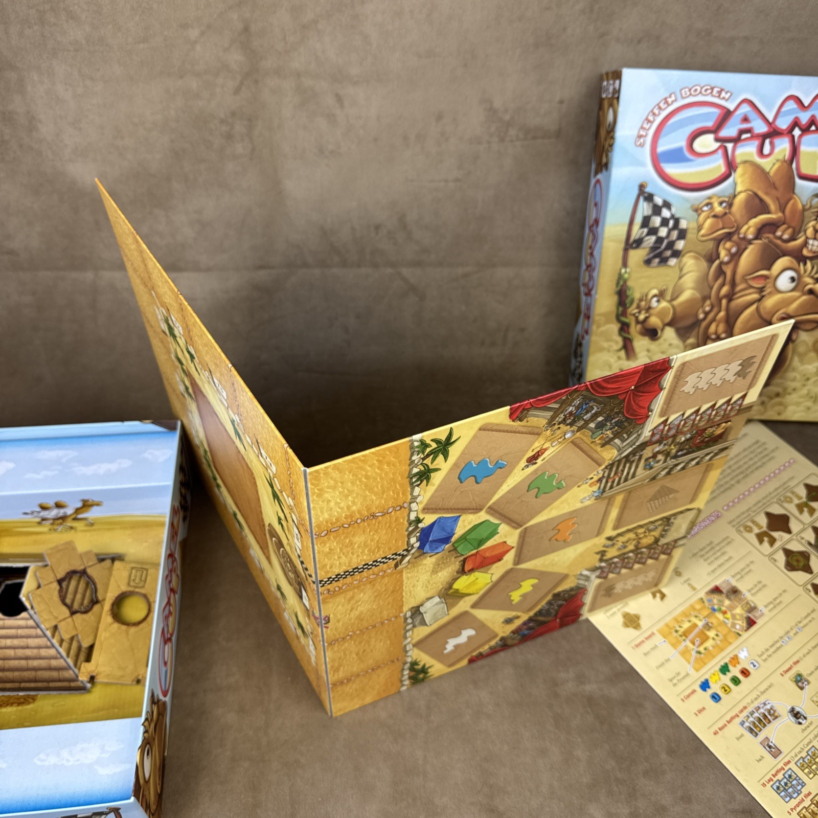 Camel Up COMPLETE Board Game – Stephen Bogen Z-Man Cup Board Game